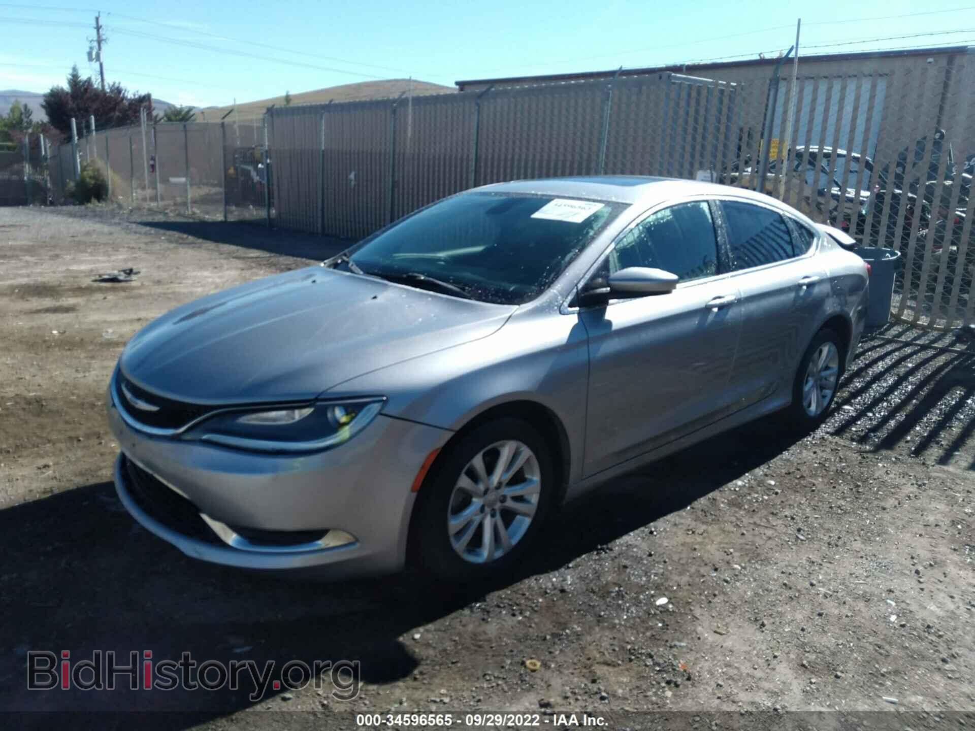 2015 CHRYSLER 200 - VIN: 1C3CCCAB5FN637522 - Фото 2