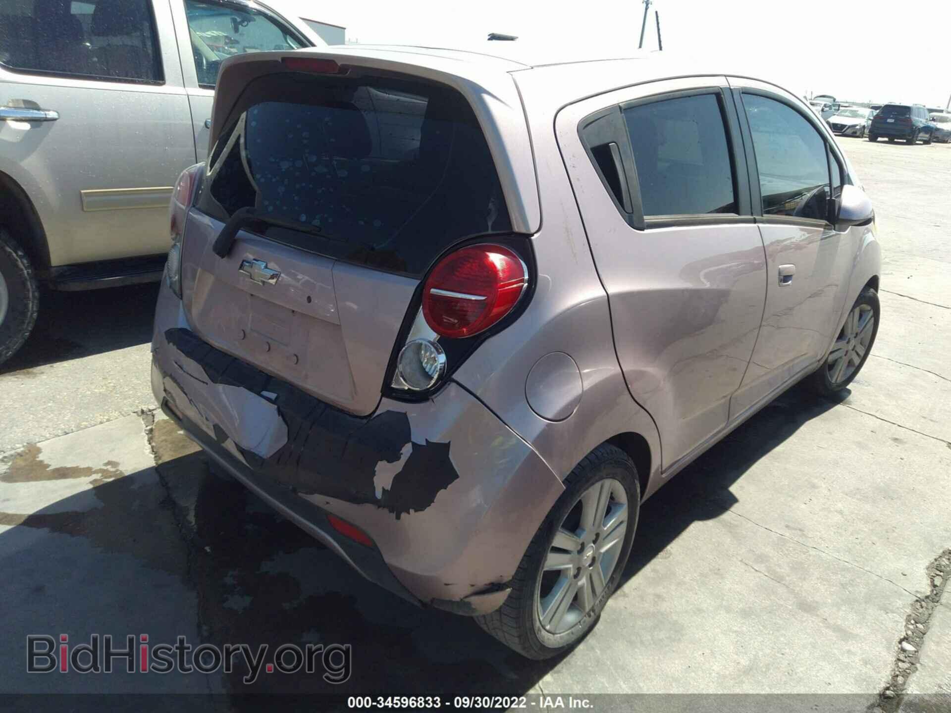 2013 CHEVROLET SPARK - VIN: KL8CB6S9XDC597130 - Фото 4