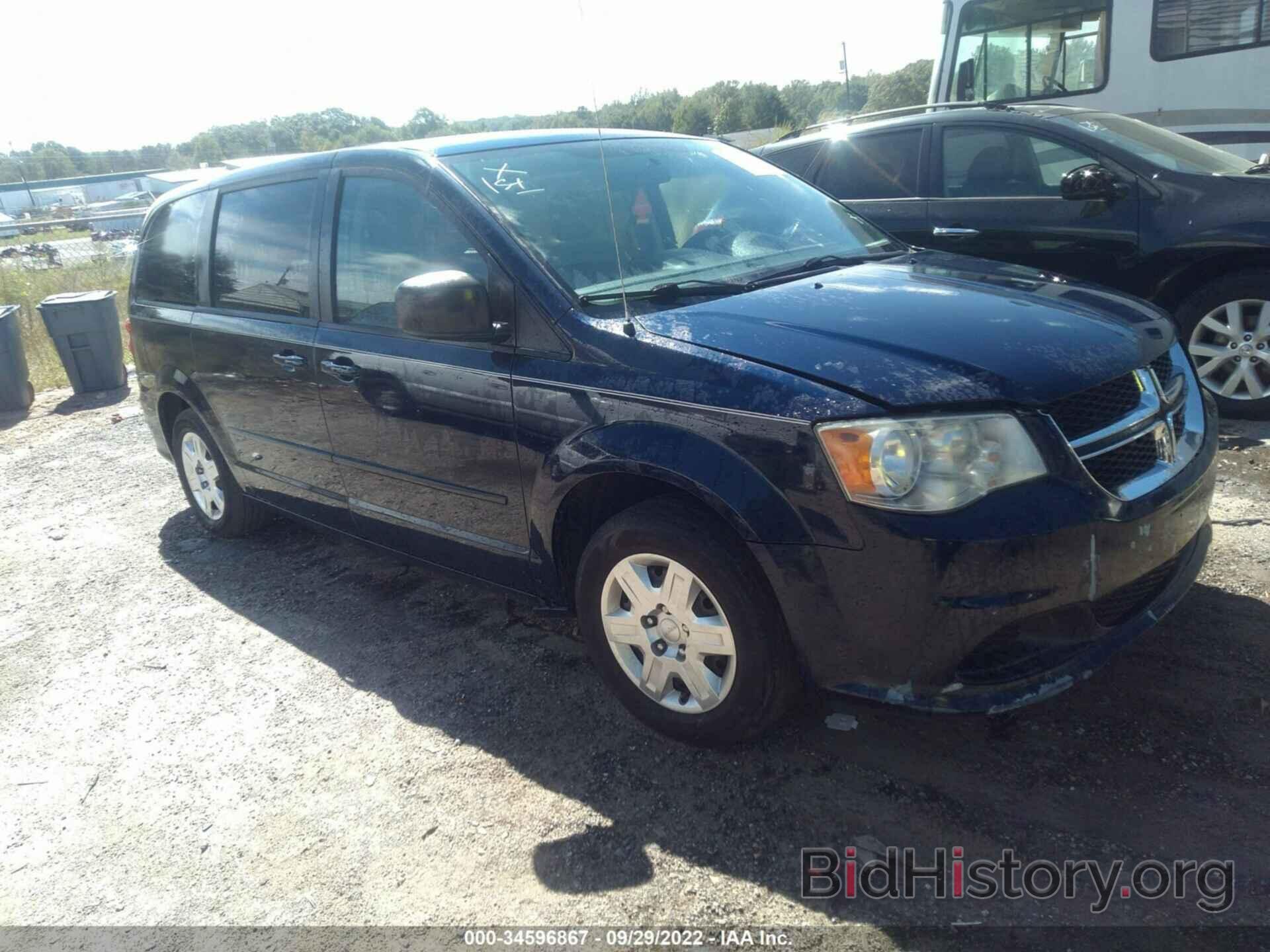 Photo 2C4RDGBG9CR407226 - DODGE GRAND CARAVAN 2012