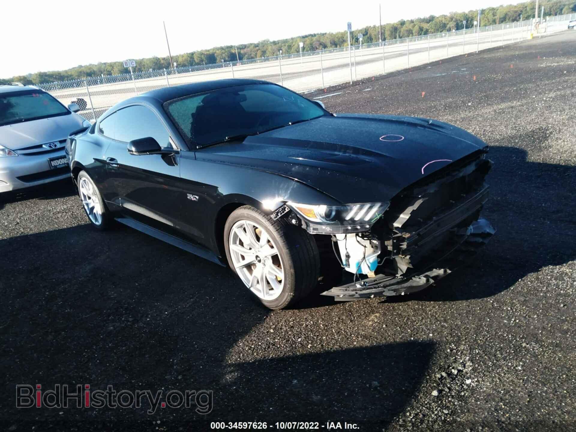 Фотография 1FA6P8CF7F5380783 - FORD MUSTANG 2015