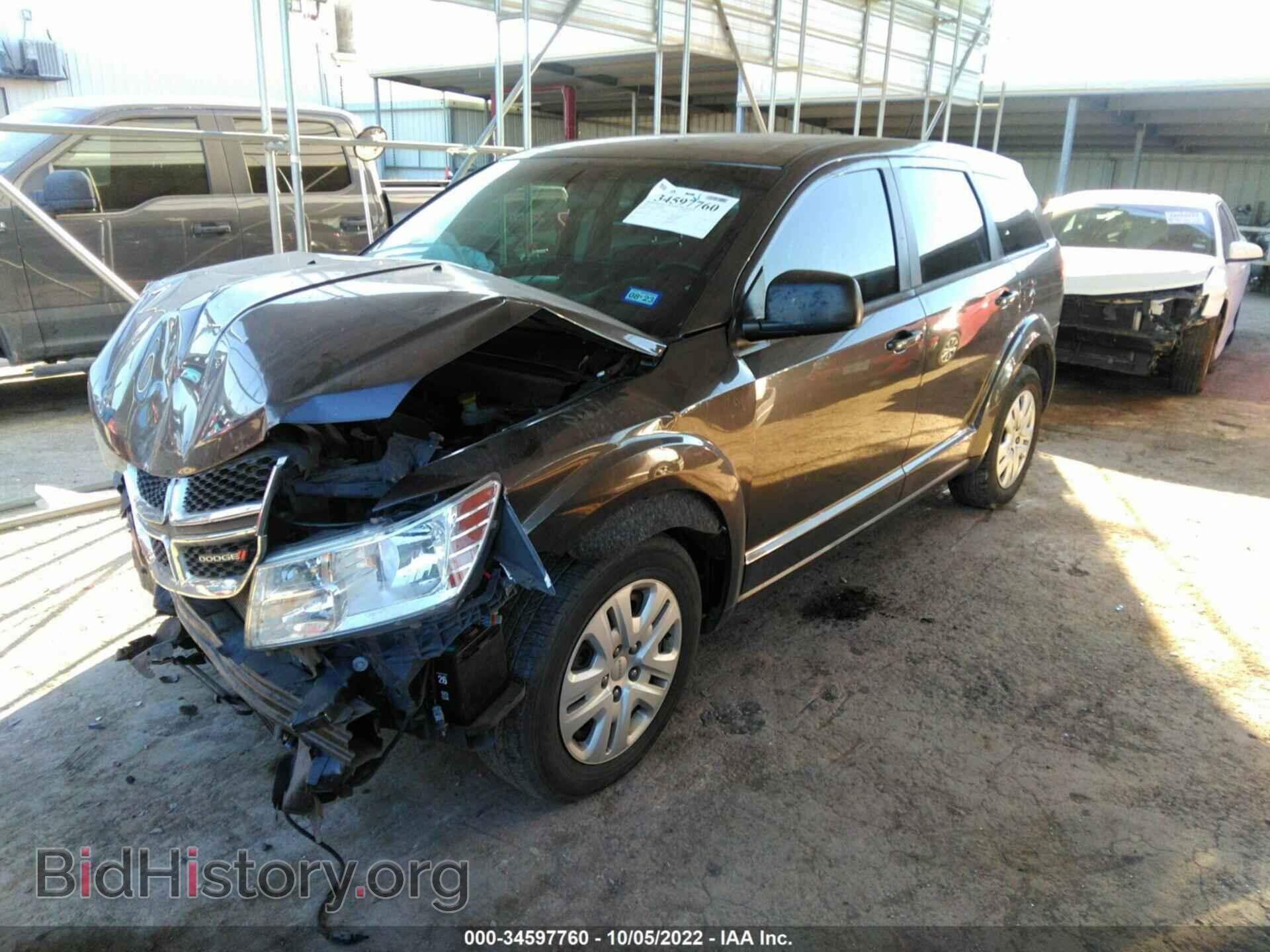 2015 DODGE JOURNEY - VIN: 3C4PDCAB9FT713561 - Фото 2