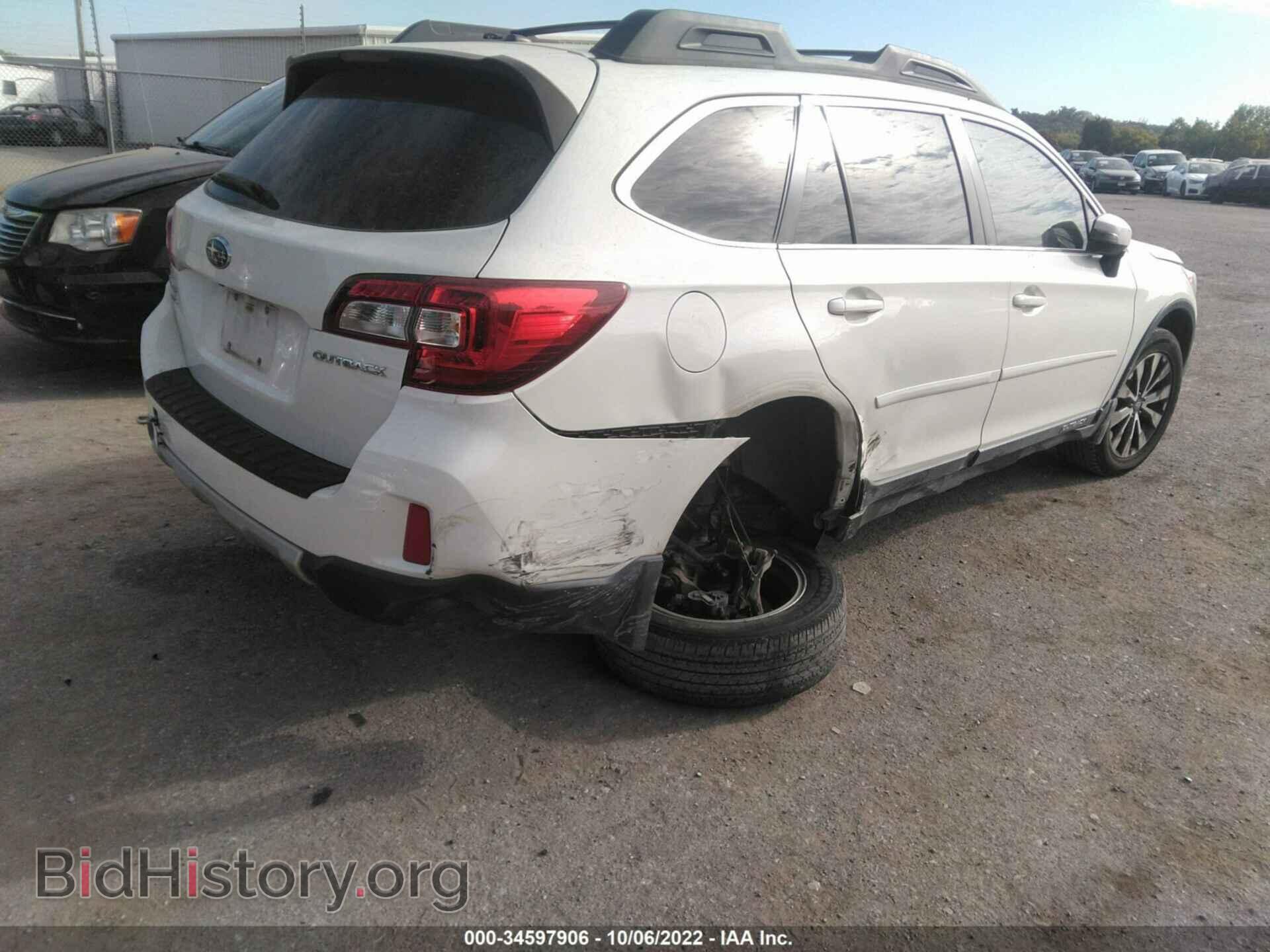 2015 SUBARU OUTBACK - VIN: 4S4BSBJC3F3240220 - Фото 4