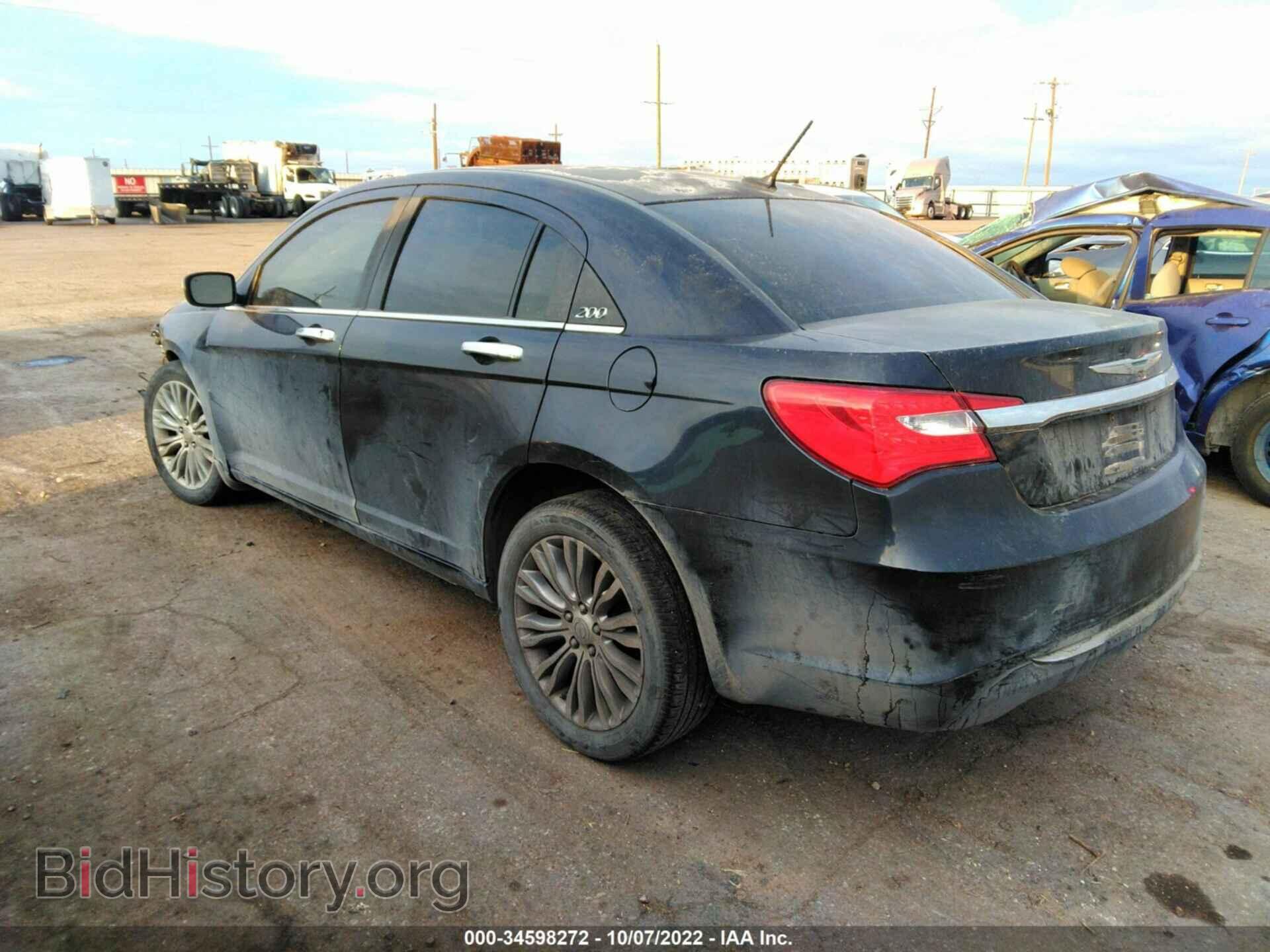 2012 CHRYSLER 200 - VIN: 1C3CCBCB7CN307013 - Фото 3