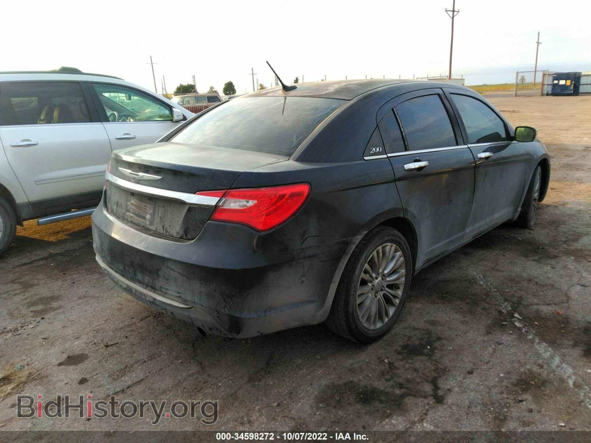 2012 CHRYSLER 200 - VIN: 1C3CCBCB7CN307013 - Фото 4