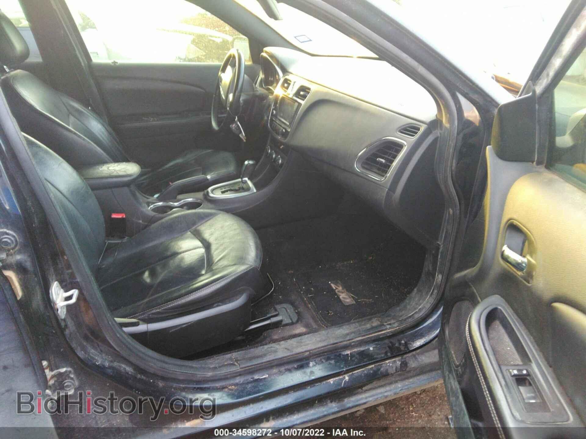 2012 CHRYSLER 200 - VIN: 1C3CCBCB7CN307013 - Фото 5