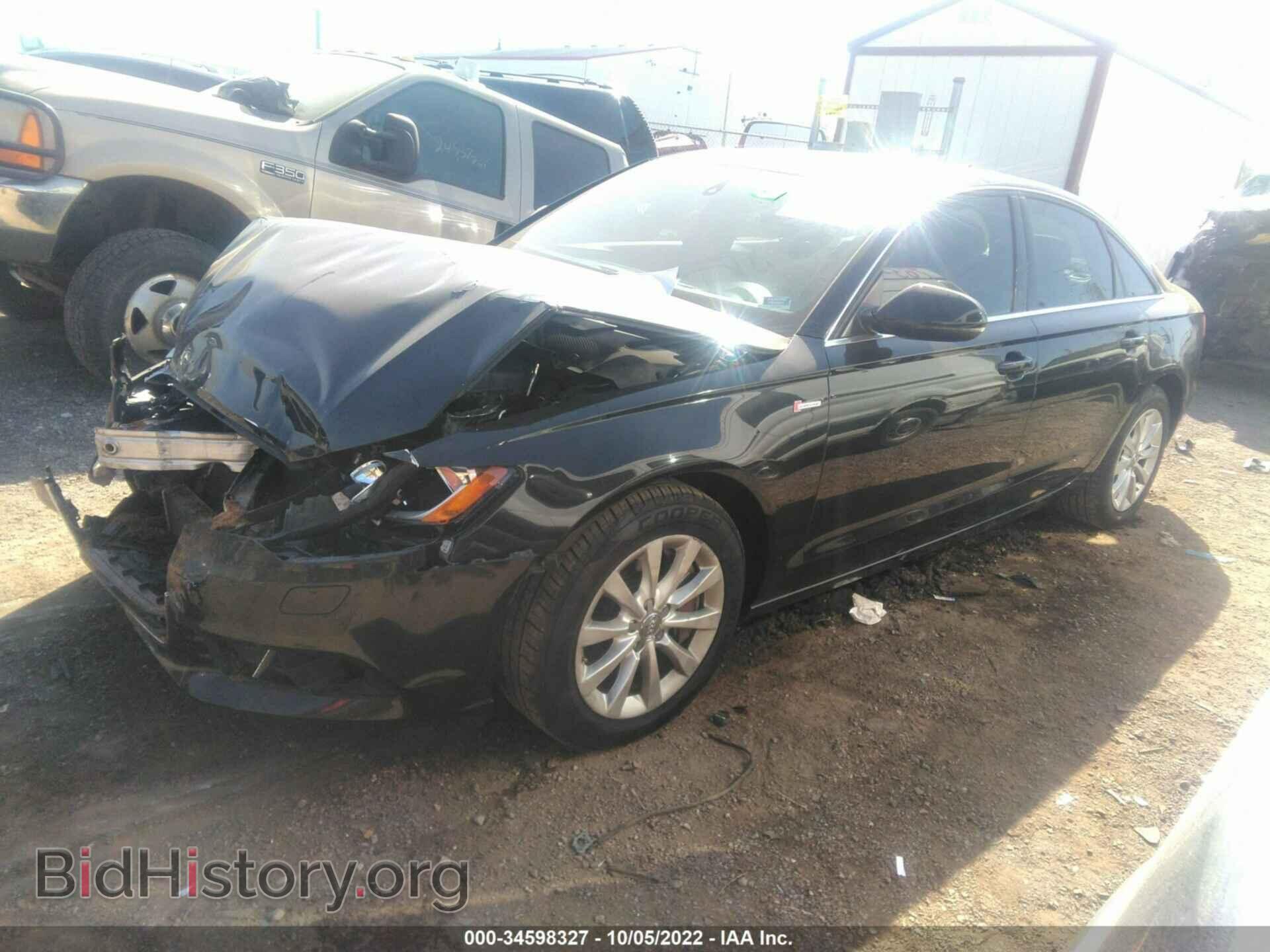 2012 AUDI A6 - VIN: WAUBGAFC0CN023066 - Фото 2