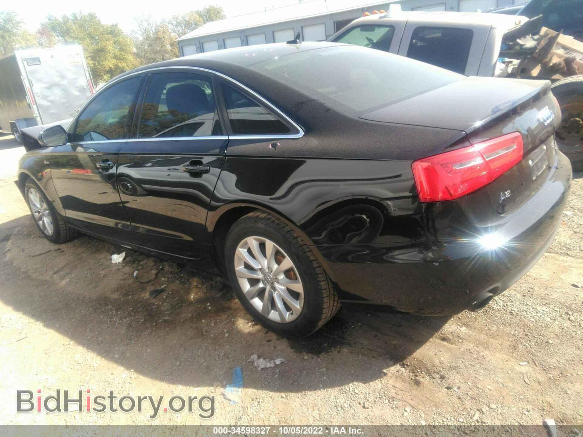 2012 AUDI A6 - VIN: WAUBGAFC0CN023066 - Фото 3