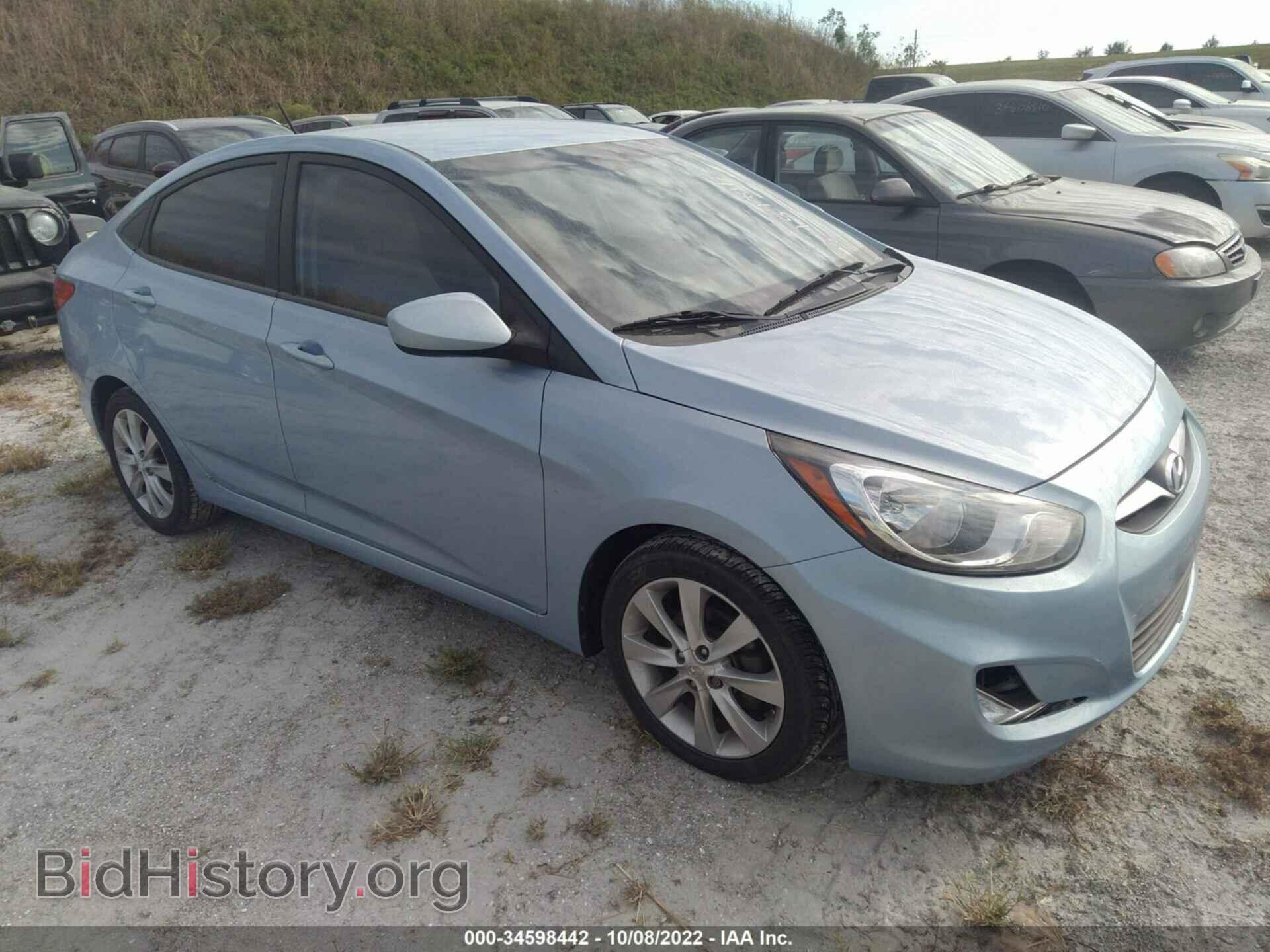 Фотография KMHCU4AE1DU340982 - HYUNDAI ACCENT 2013