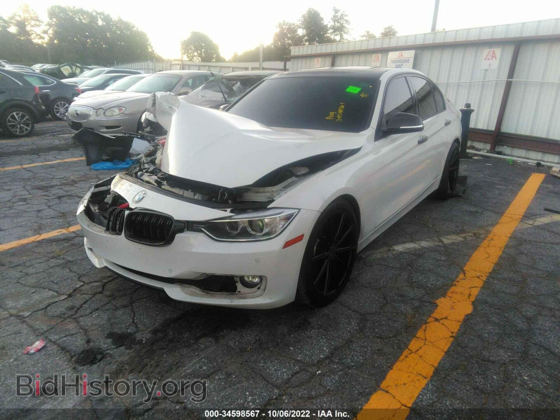 2014 BMW 3 SERIES - VIN: WBA3A9G57ENS64839 - Фото 2
