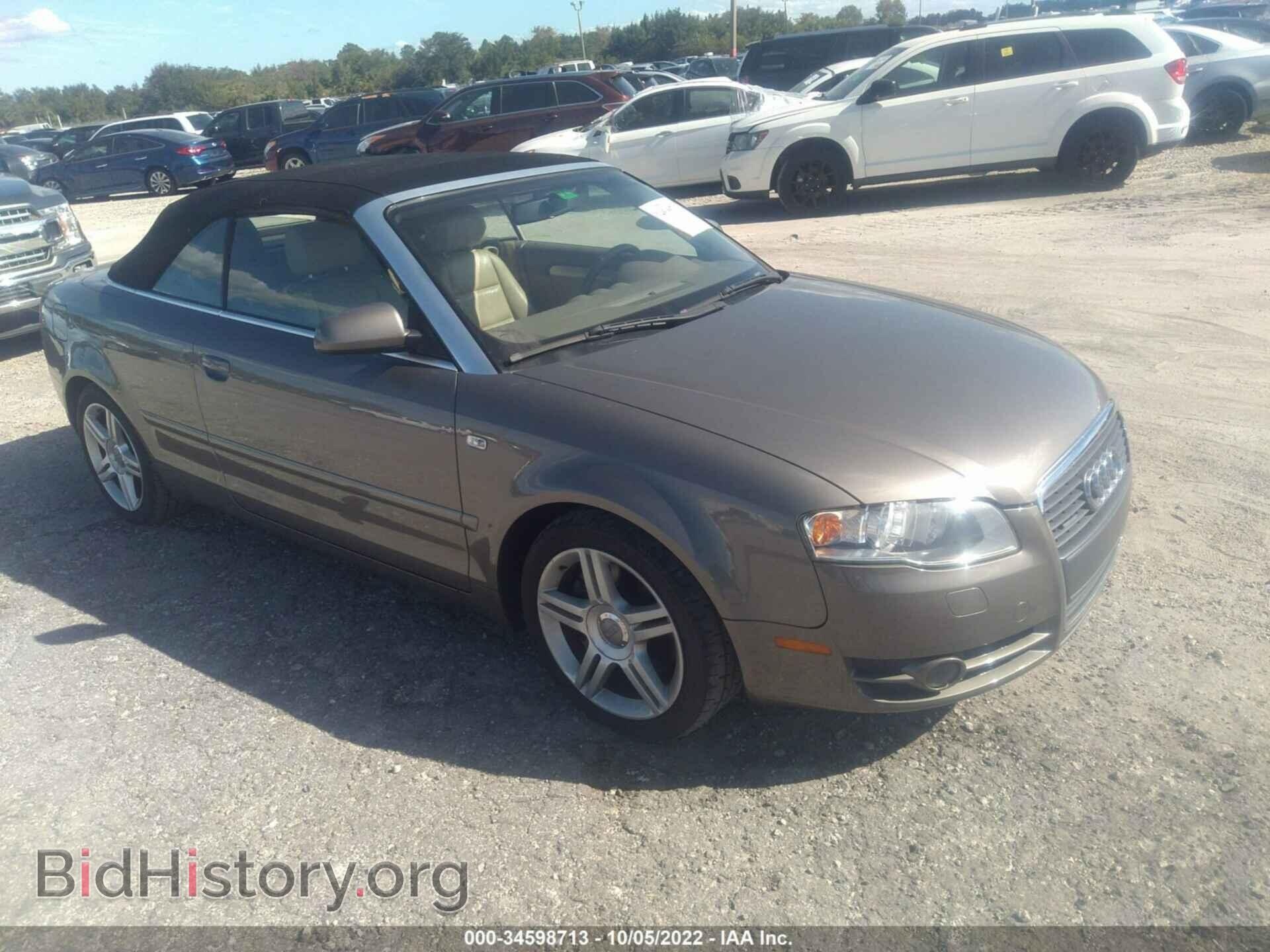 Photo WAUDF48H07K030919 - AUDI A4 2007