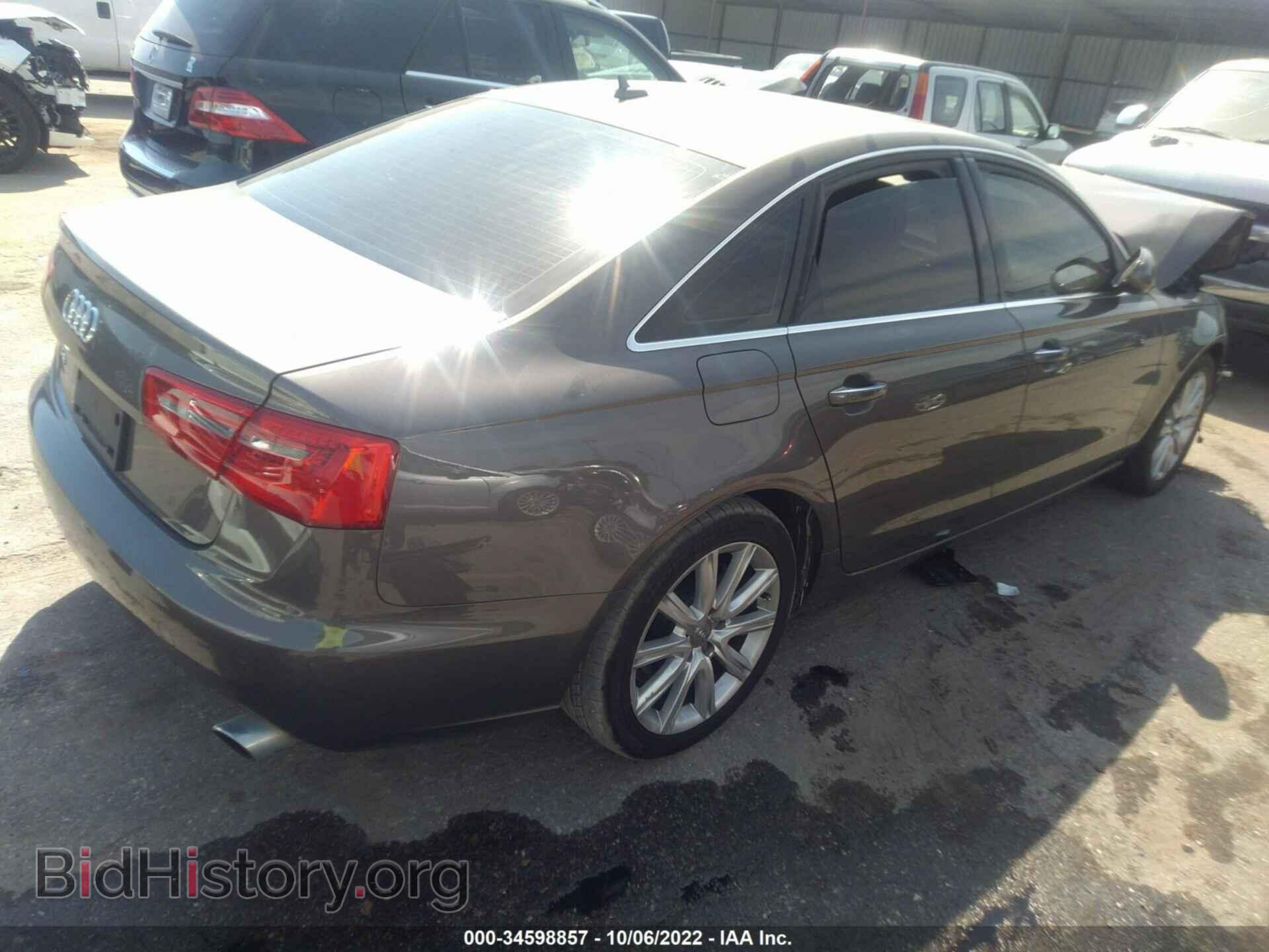 2013 AUDI A6 - VIN: WAUDFAFC5DN058280 - Фото 4