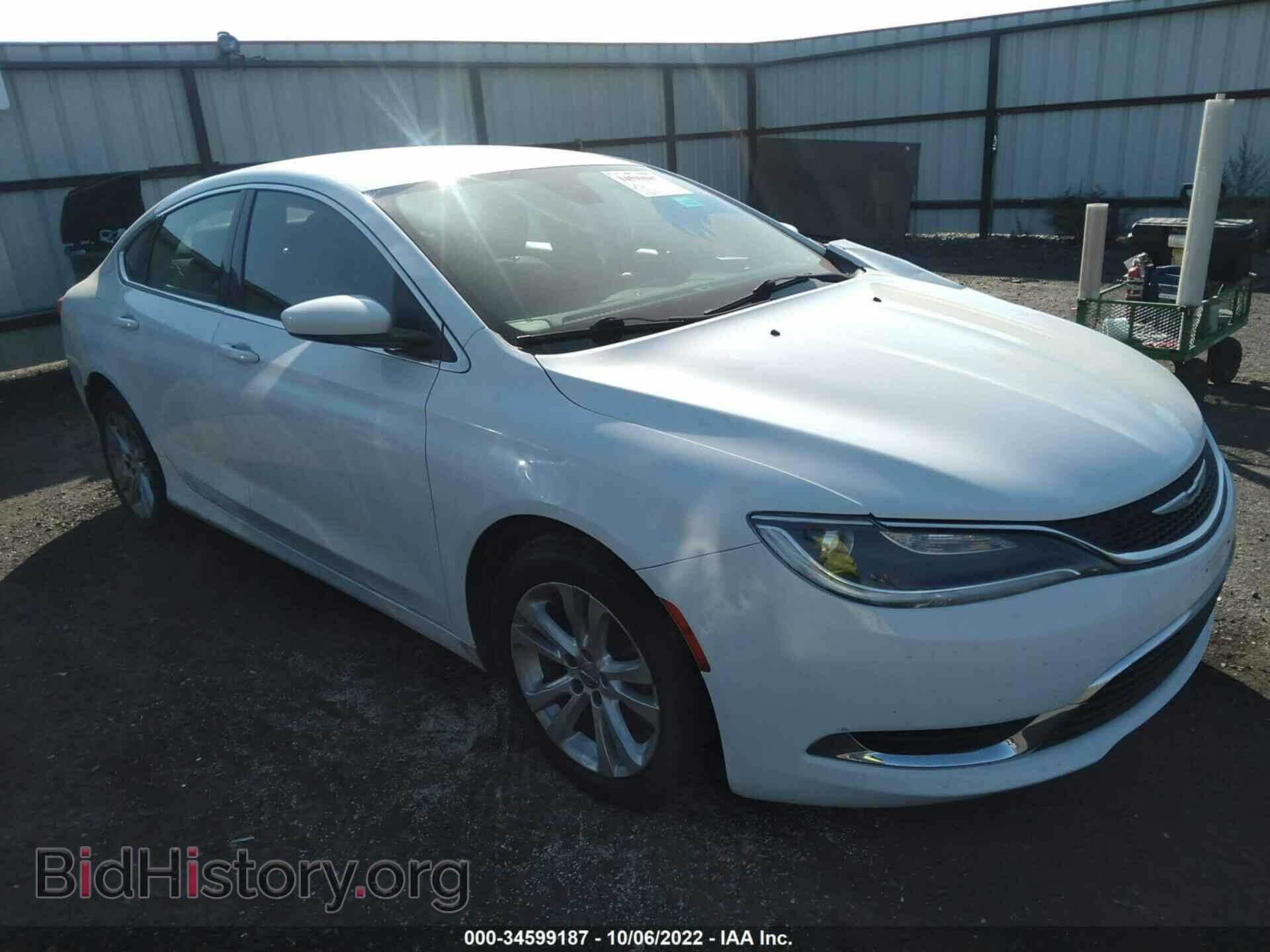 Фотография 1C3CCCAB8GN129918 - CHRYSLER 200 2016