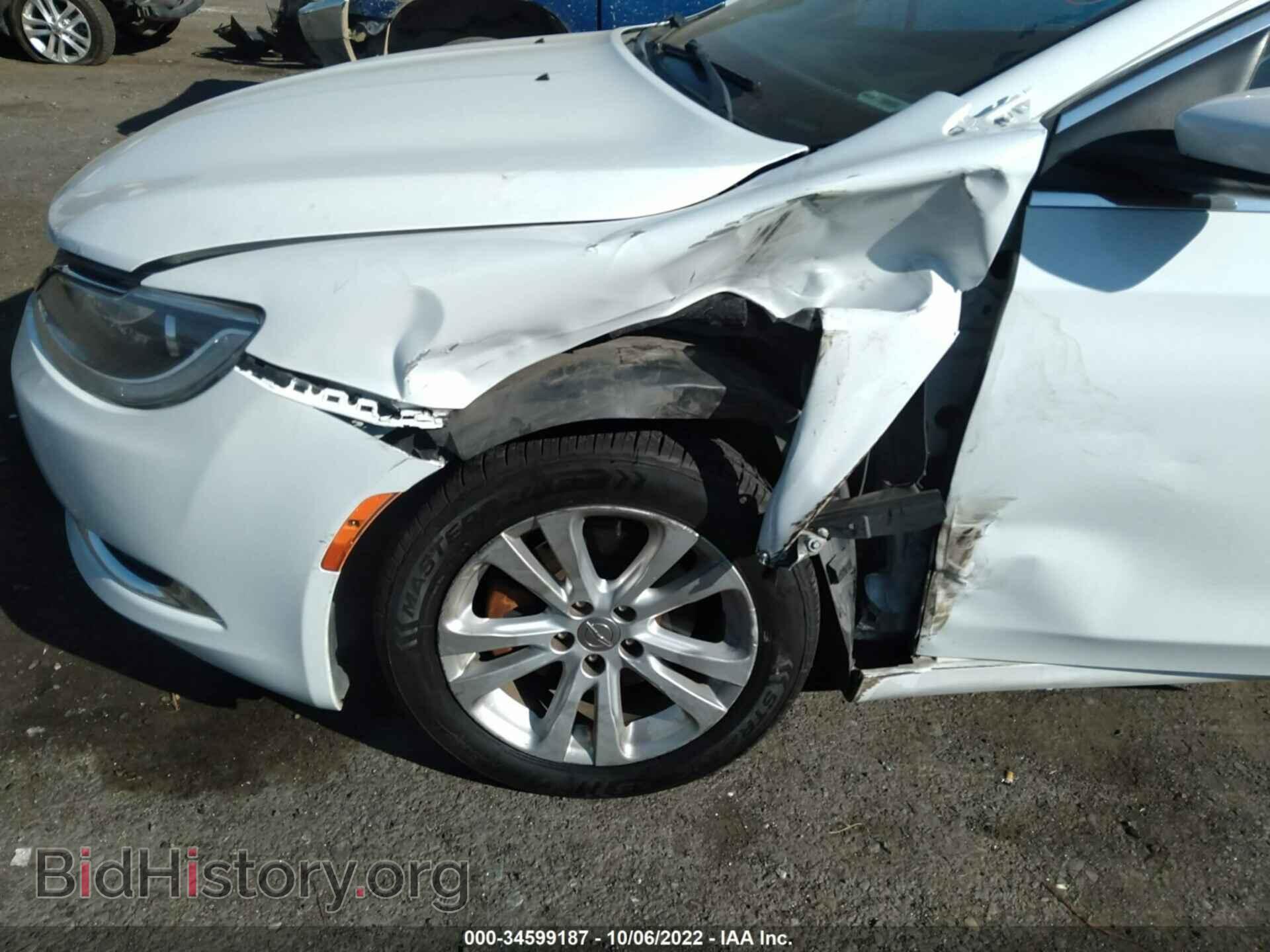 2016 CHRYSLER 200 - VIN: 1C3CCCAB8GN129918 - Фото 6