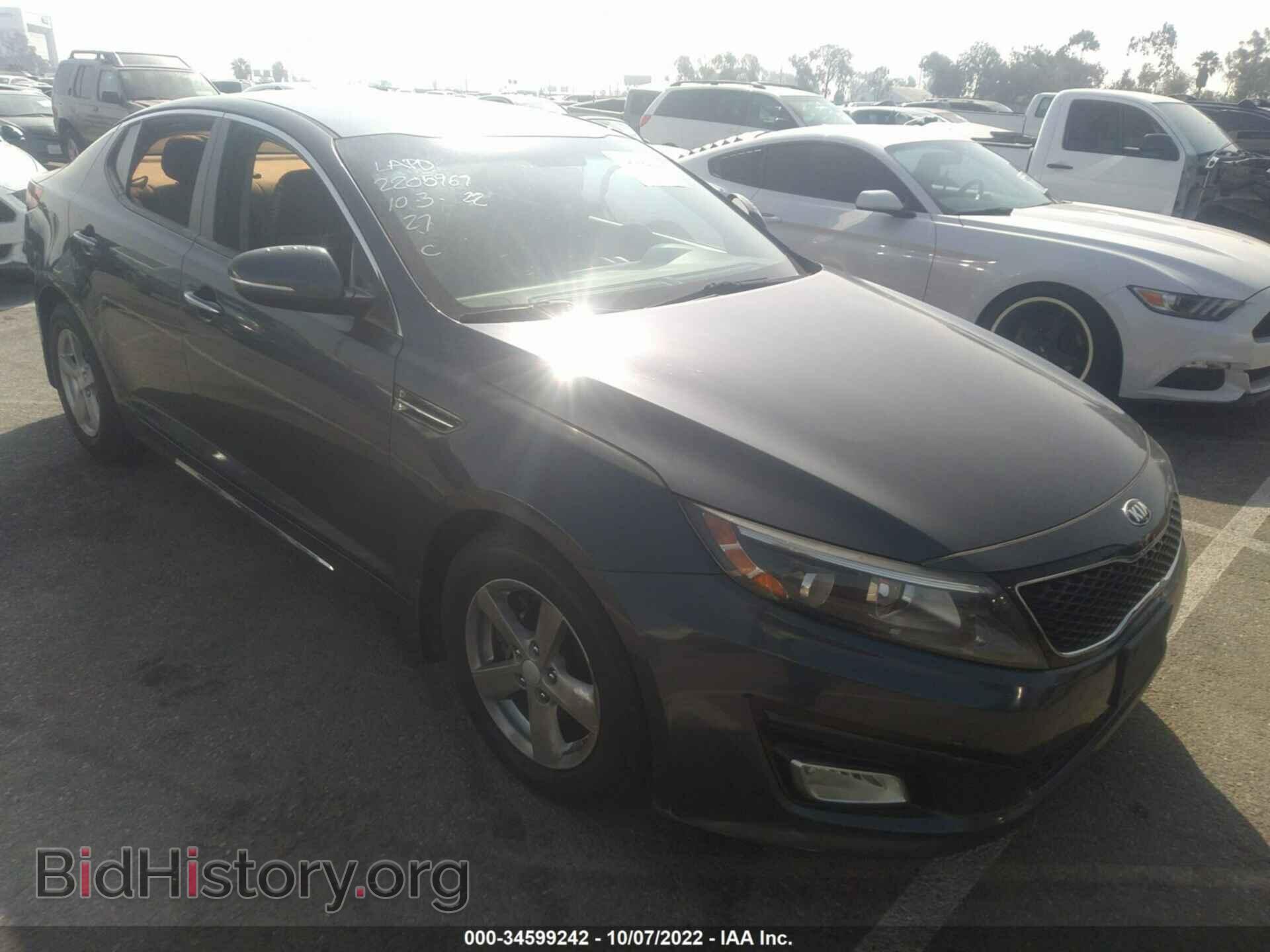 Фотография KNAGM4A76F5527880 - KIA OPTIMA 2015