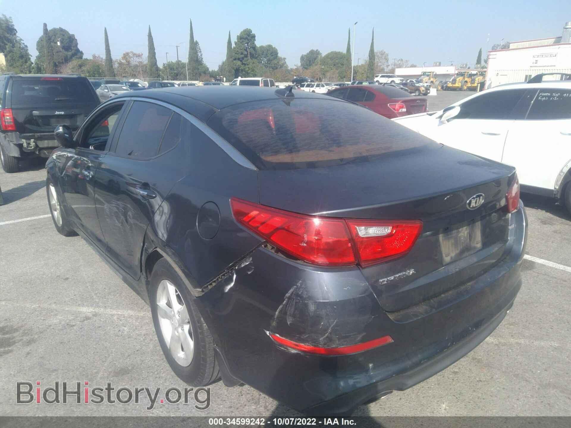 2015 KIA OPTIMA - VIN: KNAGM4A76F5527880 - Фото 3
