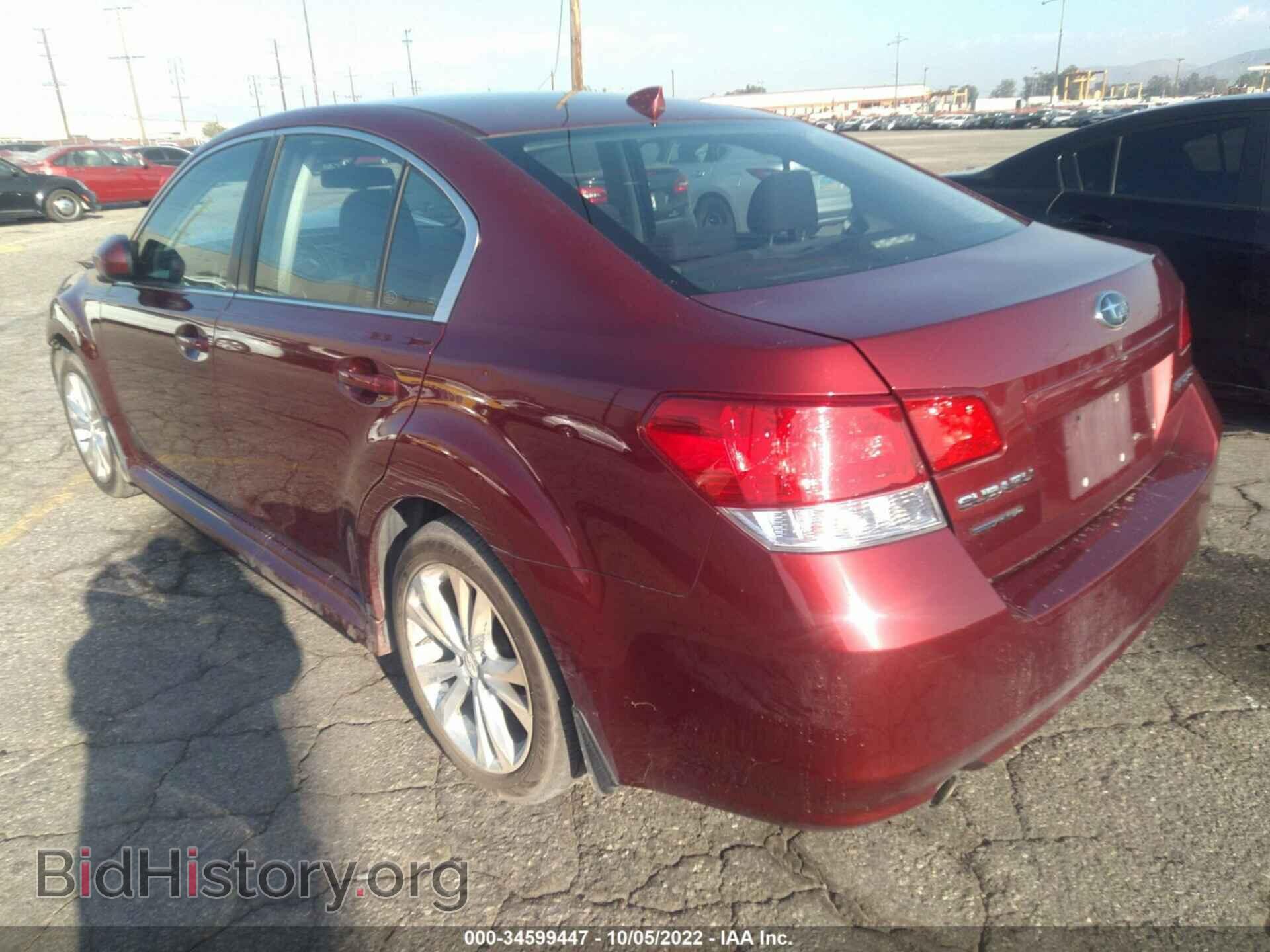 2014 SUBARU LEGACY - VIN: 4S3BMCC64E3019221 - Фото 3