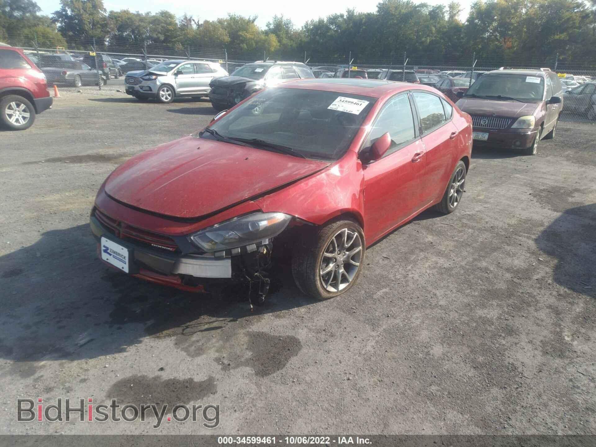 2013 DODGE DART - VIN: 1C3CDFBA5DD124004 - Фото 2