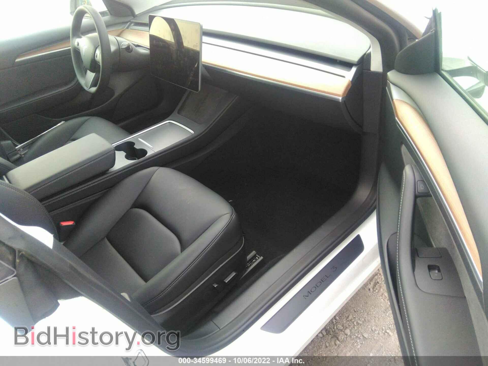 2022 TESLA MODEL 3 - VIN: 5YJ3E1EA5NF296258 - Фото 5