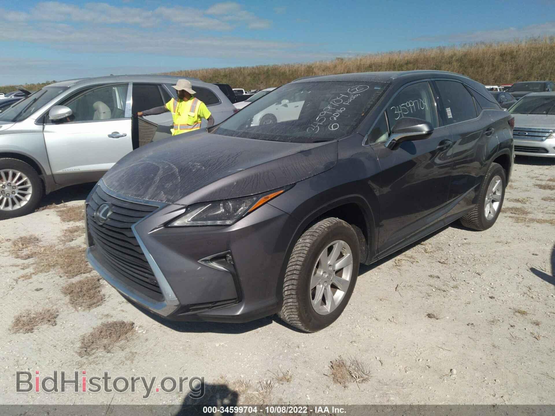 2016 LEXUS RX 350 - VIN: 2T2ZZMCA5GC013945 - Фото 2