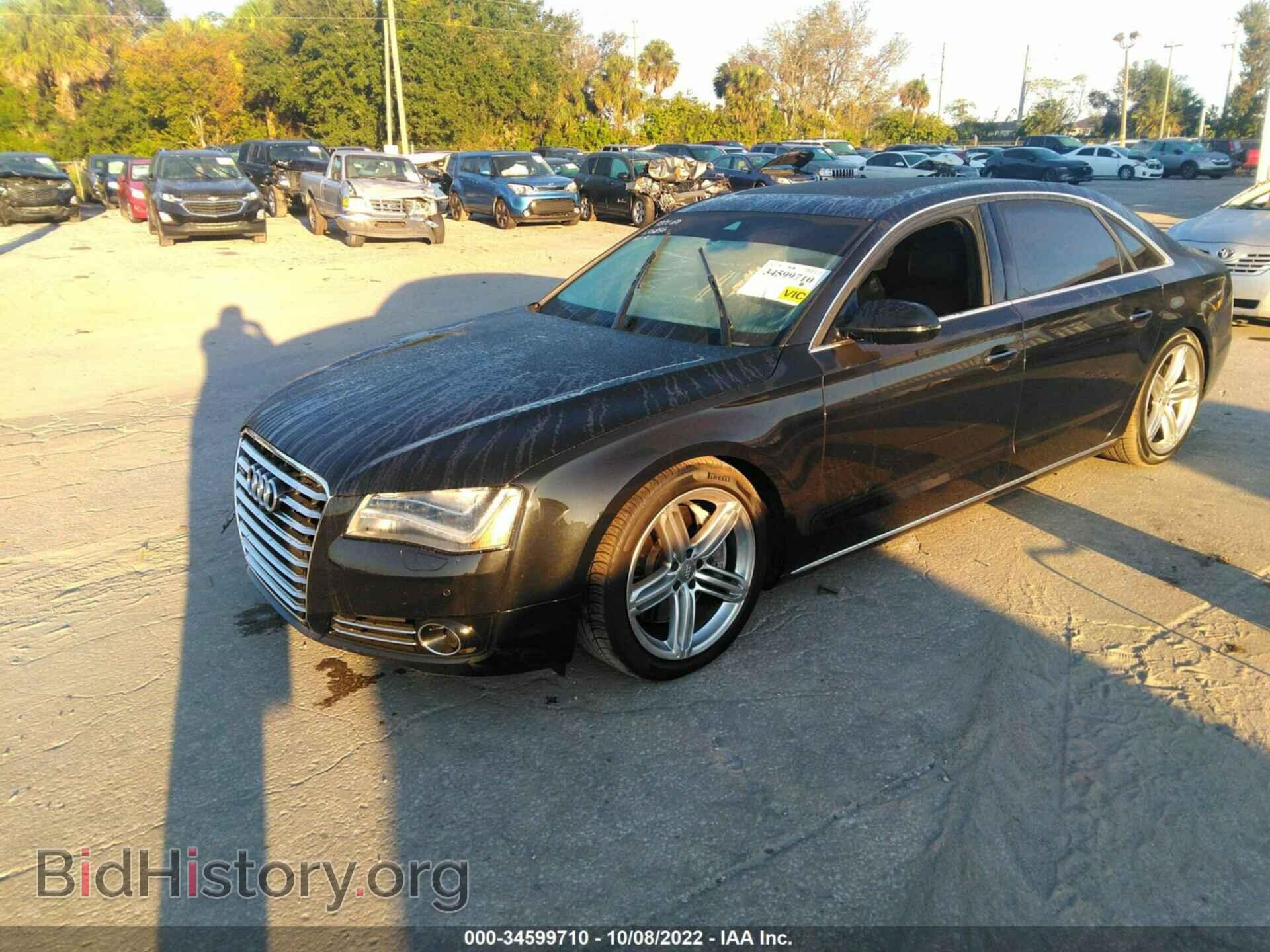 2013 AUDI A8 L - VIN: WAUR2AFD3DN033291 - Photo 2