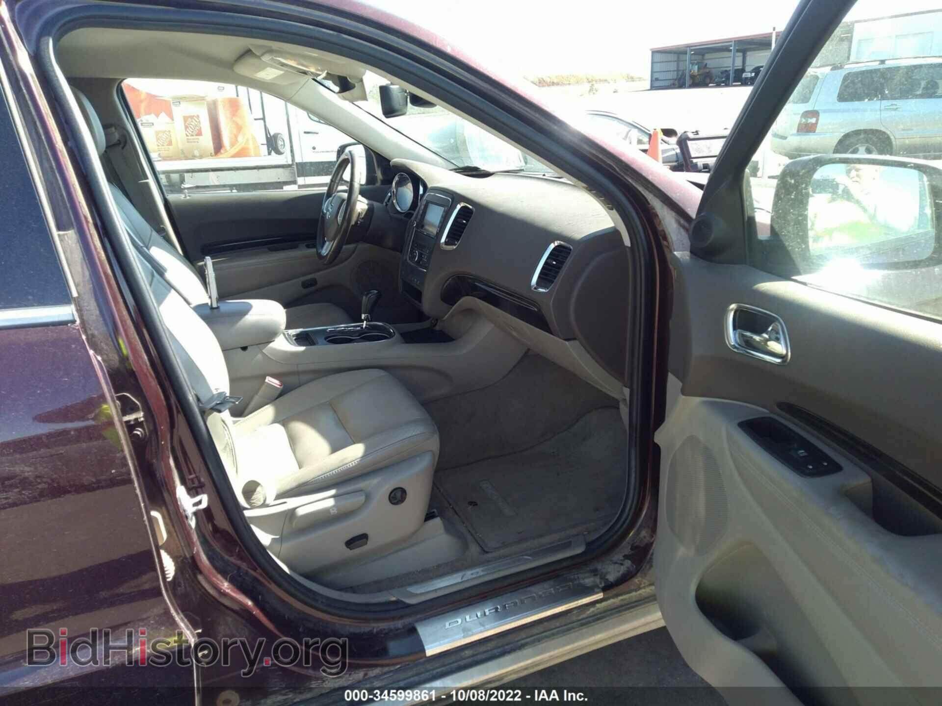 2012 DODGE DURANGO - VIN: 1C4RDJDGXCC153240 - Фото 5