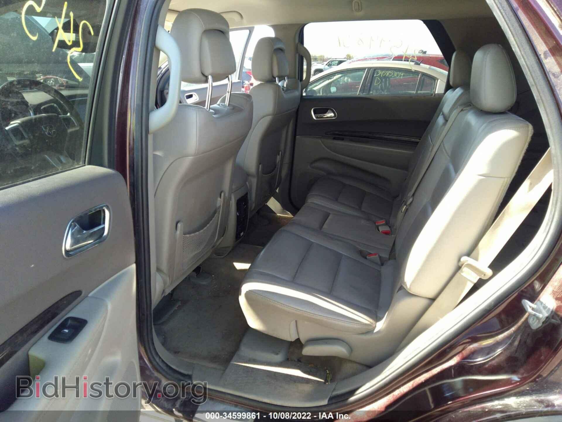 2012 DODGE DURANGO - VIN: 1C4RDJDGXCC153240 - Фото 8