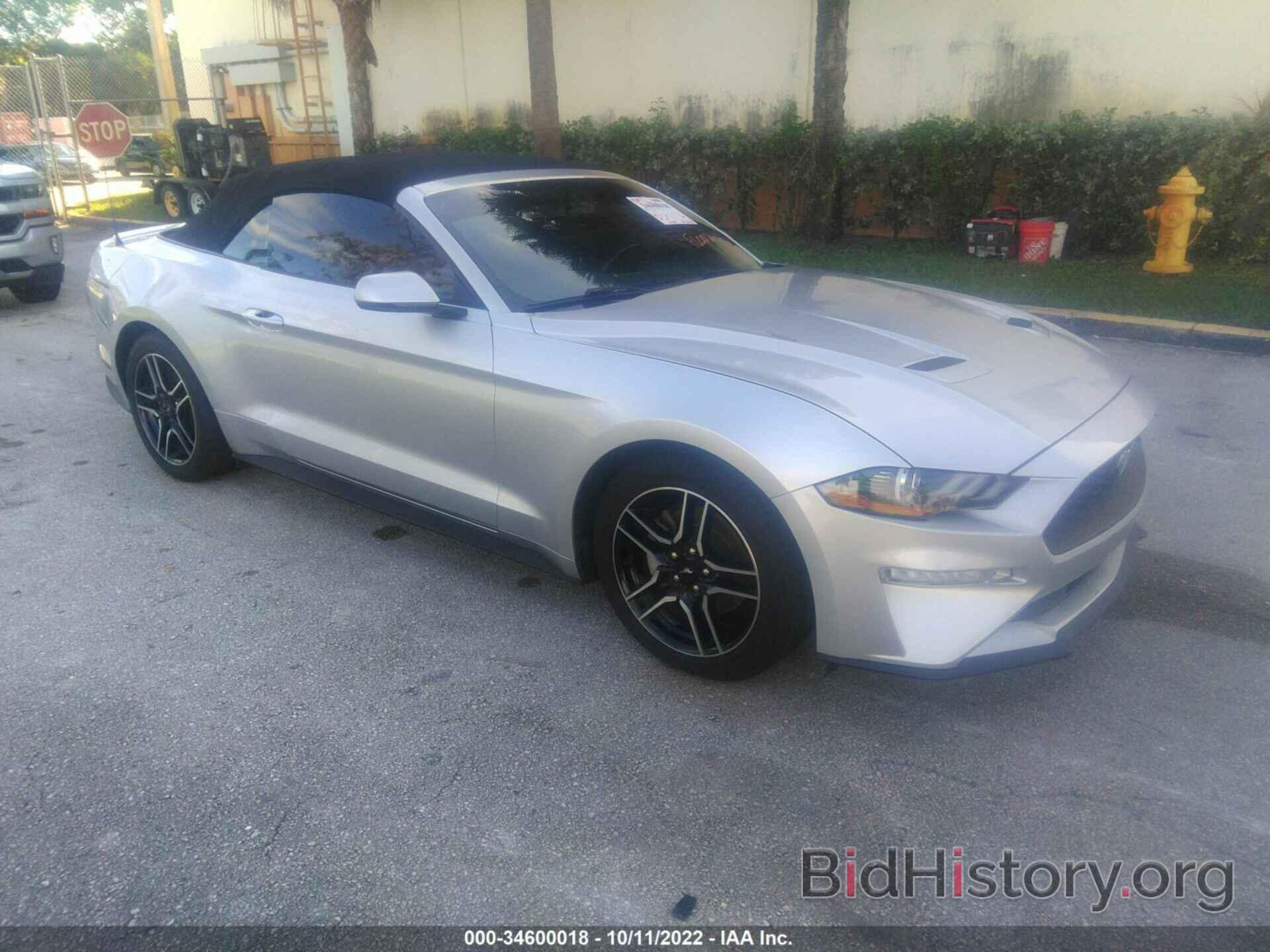 Photo 1FATP8UH7K5158516 - FORD MUSTANG 2019