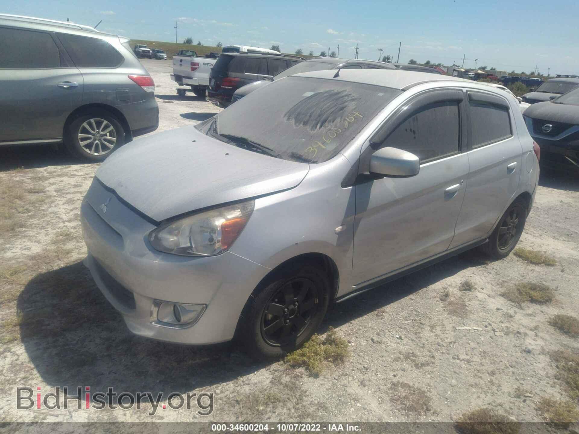 2014 MITSUBISHI MIRAGE - VIN: ML32A4HJ7EH024706 - Фото 2