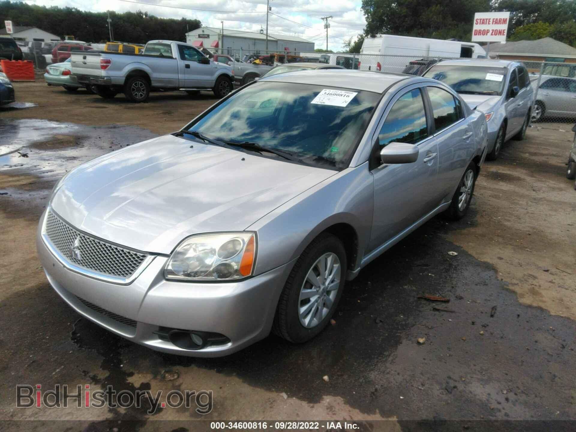 2012 MITSUBISHI GALANT - VIN: 4A32B3FF3CE024202 - Фото 2