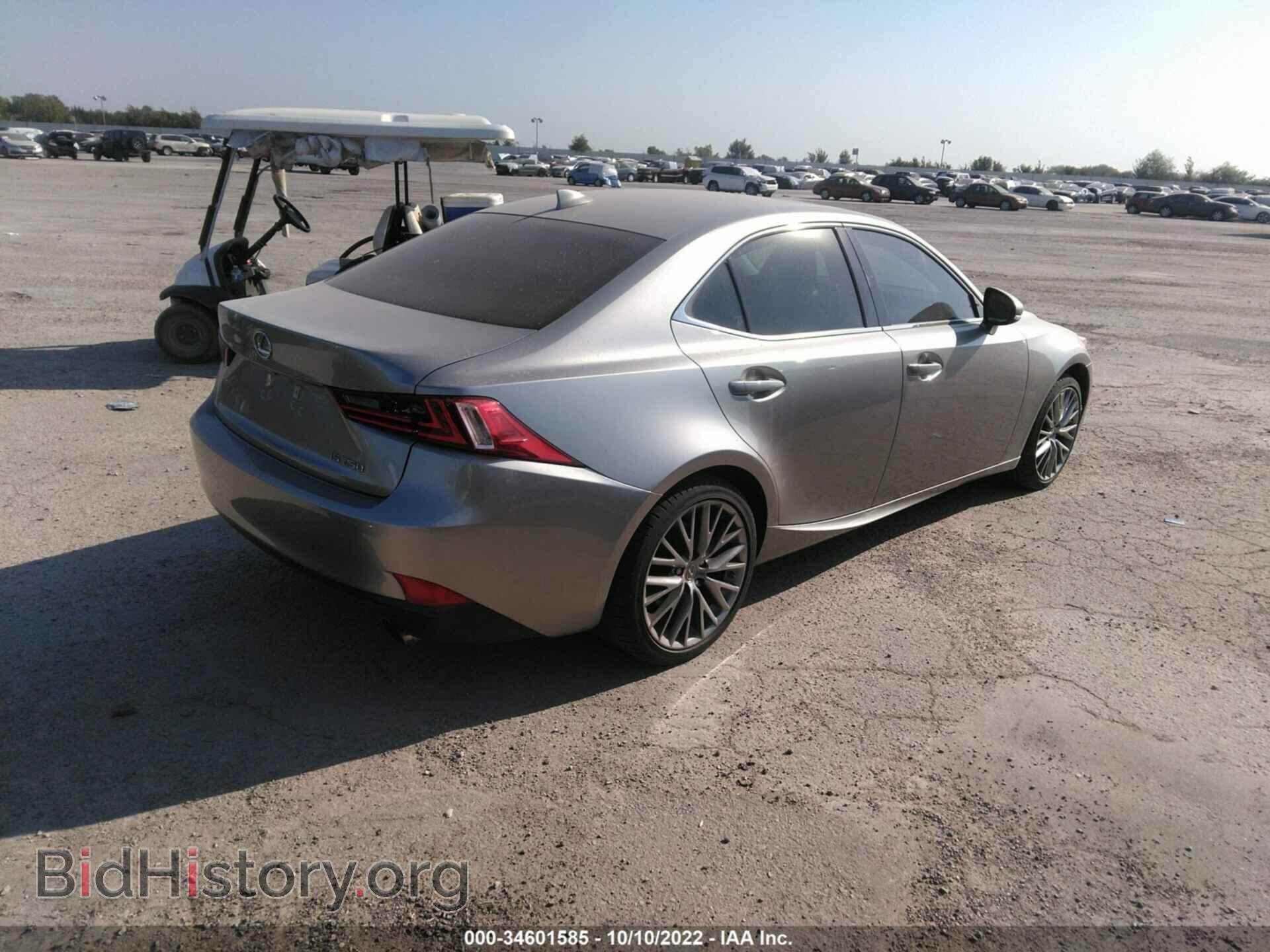 2014 LEXUS IS 250 - VIN: JTHBF1D26E5042884 - Фото 4