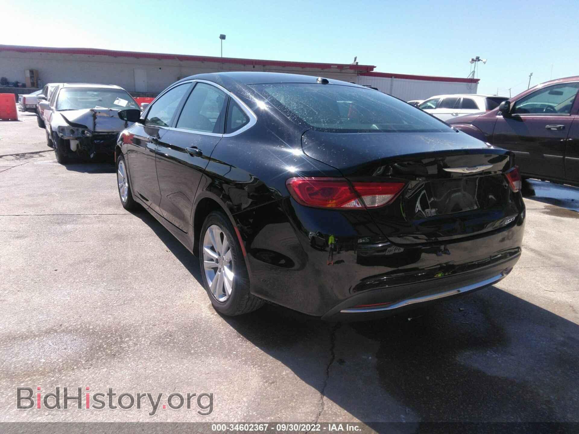 2015 CHRYSLER 200 - VIN: 1C3CCCAB9FN725229 - Фото 3