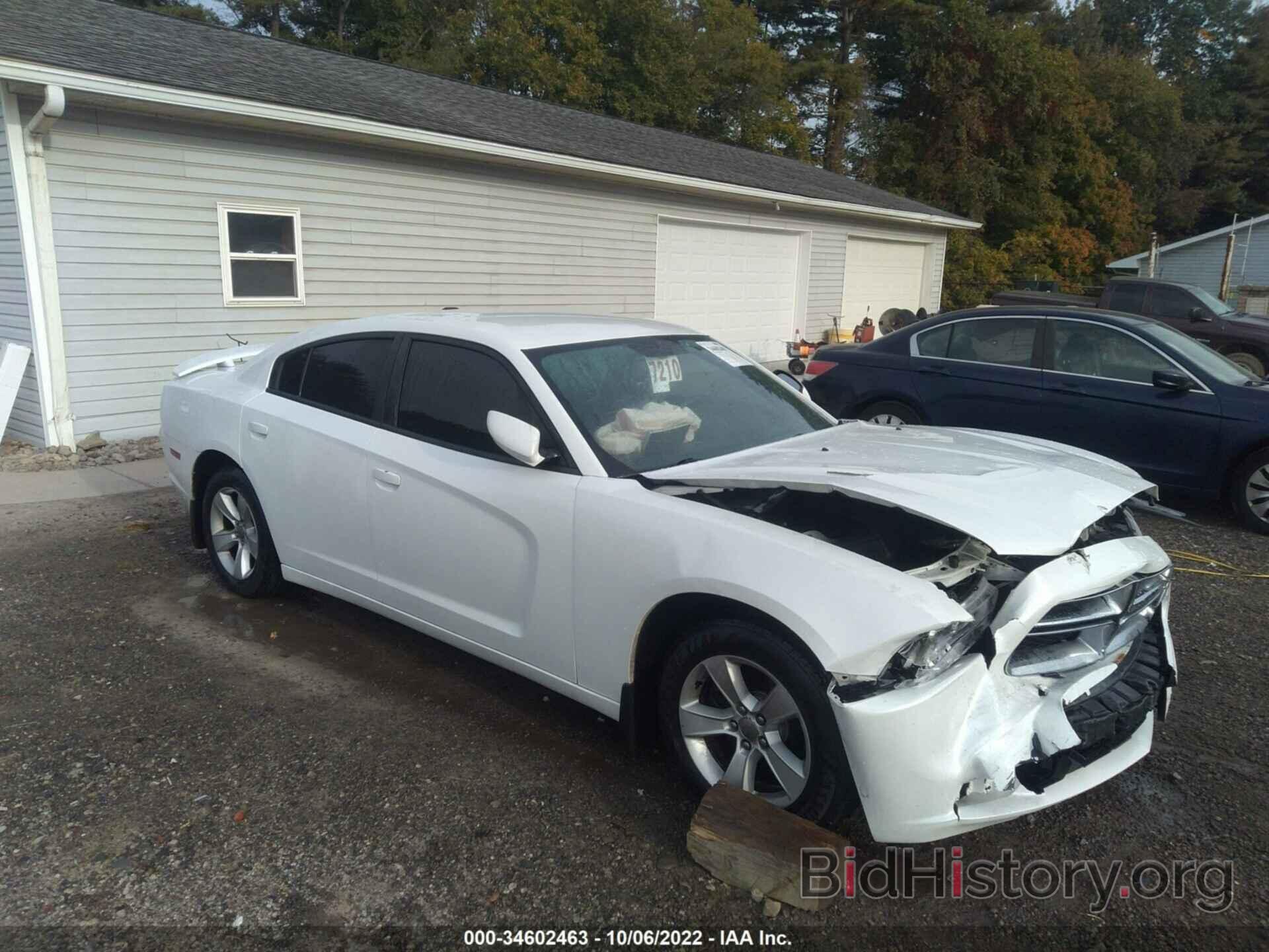 Photo 2C3CDXBG1DH543593 - DODGE CHARGER 2013