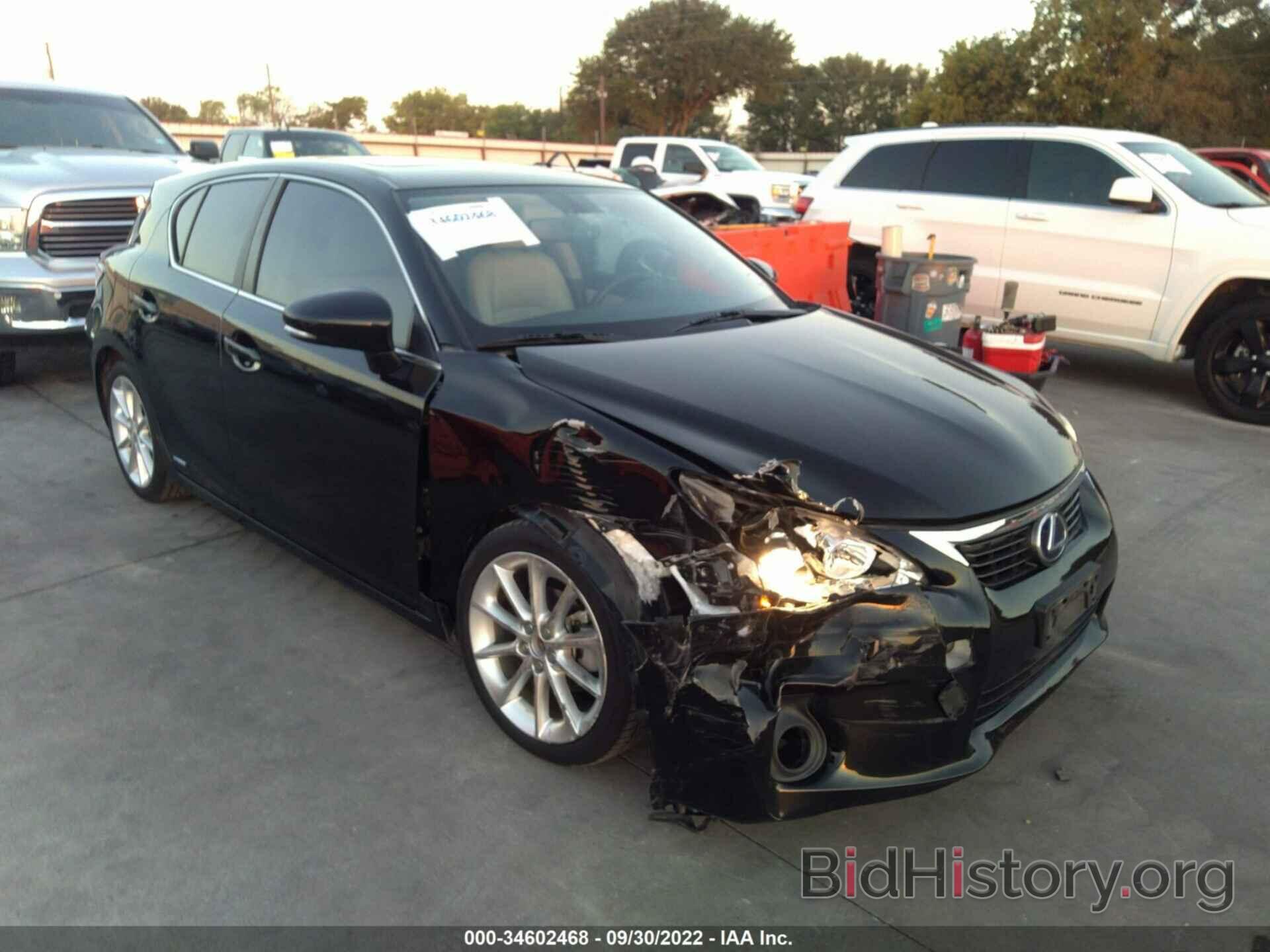 Photo JTHKD5BH7D2142786 - LEXUS CT 200H 2013