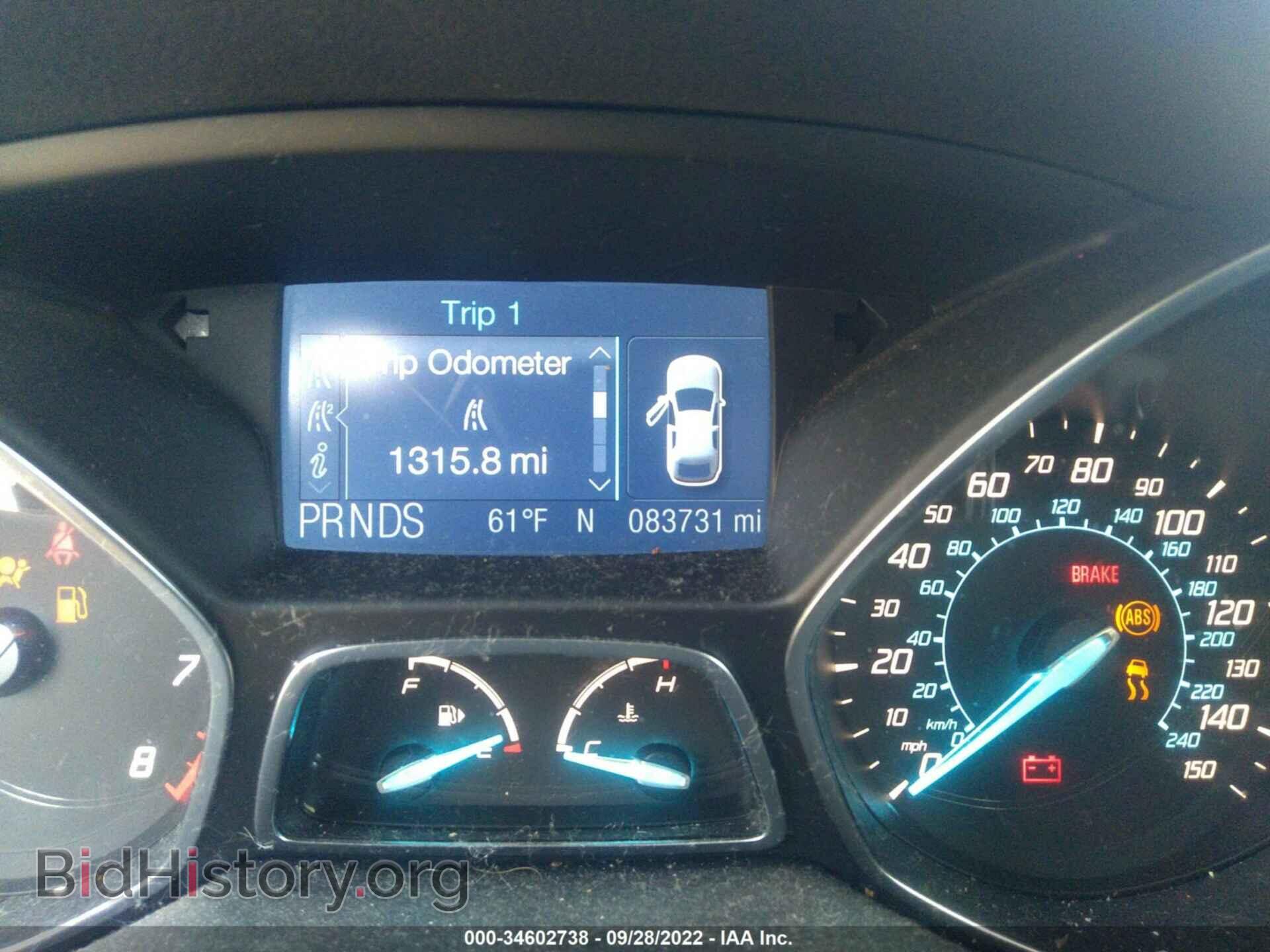 2013 FORD ESCAPE - VIN: 1FMCU0F79DUA39699 - Photo 7