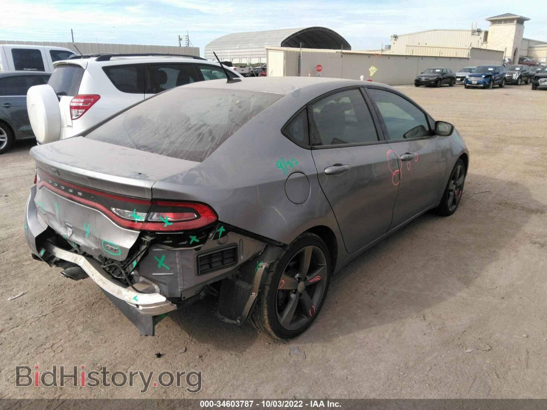 2016 DODGE DART - VIN: 1C3CDFEB8GD555252 - Фото 4