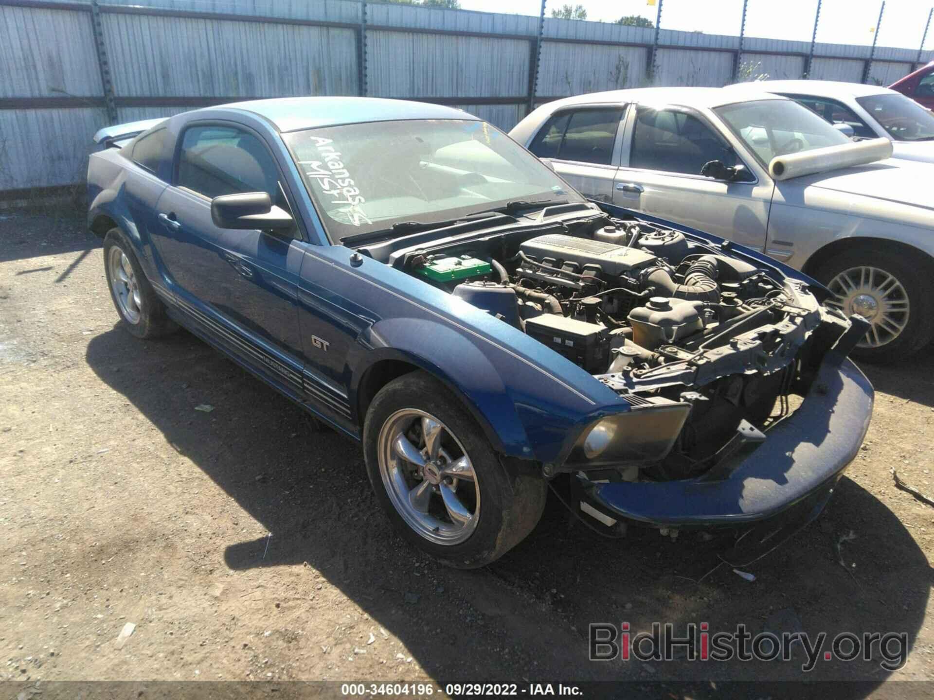 Photo 1ZVFT82H075313997 - FORD MUSTANG 2007