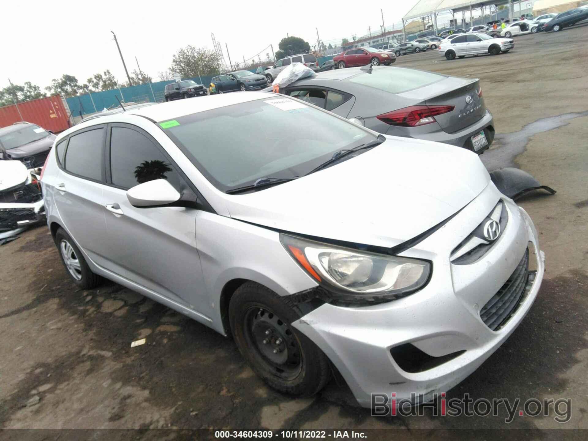 Photo KMHCT5AEXEU158997 - HYUNDAI ACCENT 2014