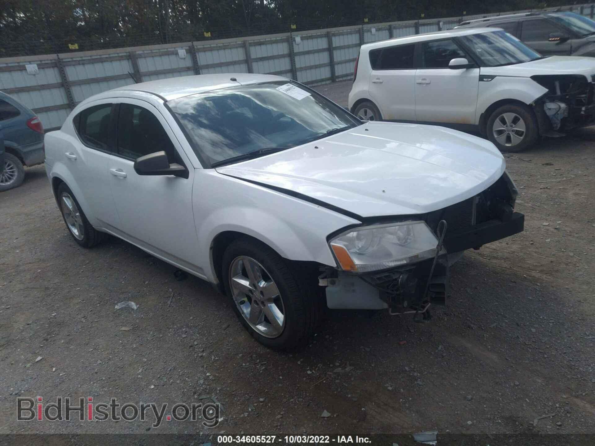 Фотография 1C3CDZAB1DN564078 - DODGE AVENGER 2013