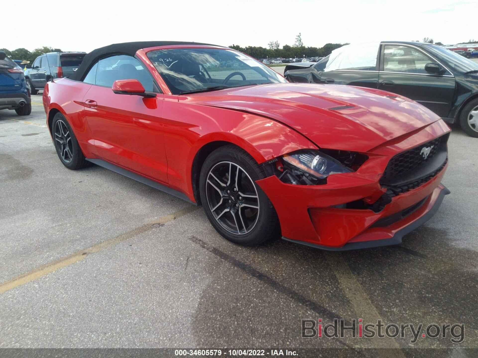 Photo 1FATP8UH0L5131577 - FORD MUSTANG 2020