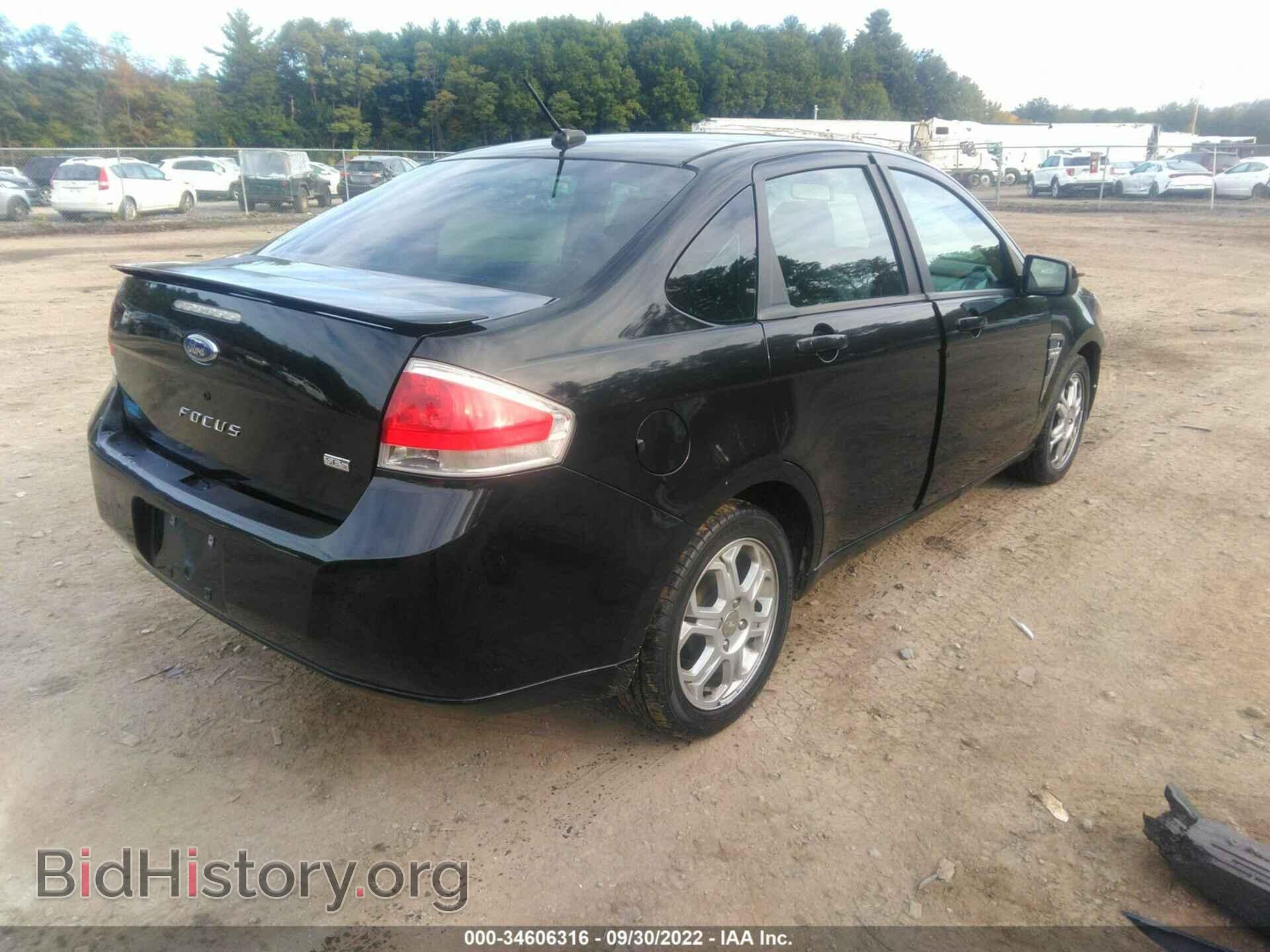 2008 FORD FOCUS - VIN: 1FAHP35N88W202720 - Фото 4