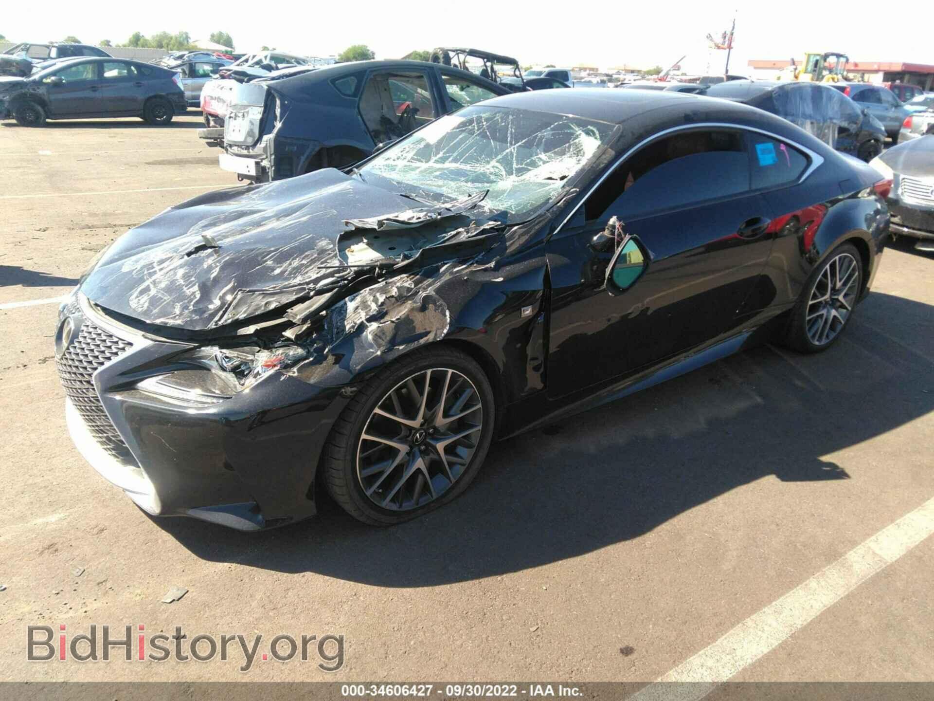 2016 LEXUS RC 200T - VIN: JTHHA5BC9G5002717 - Фото 2
