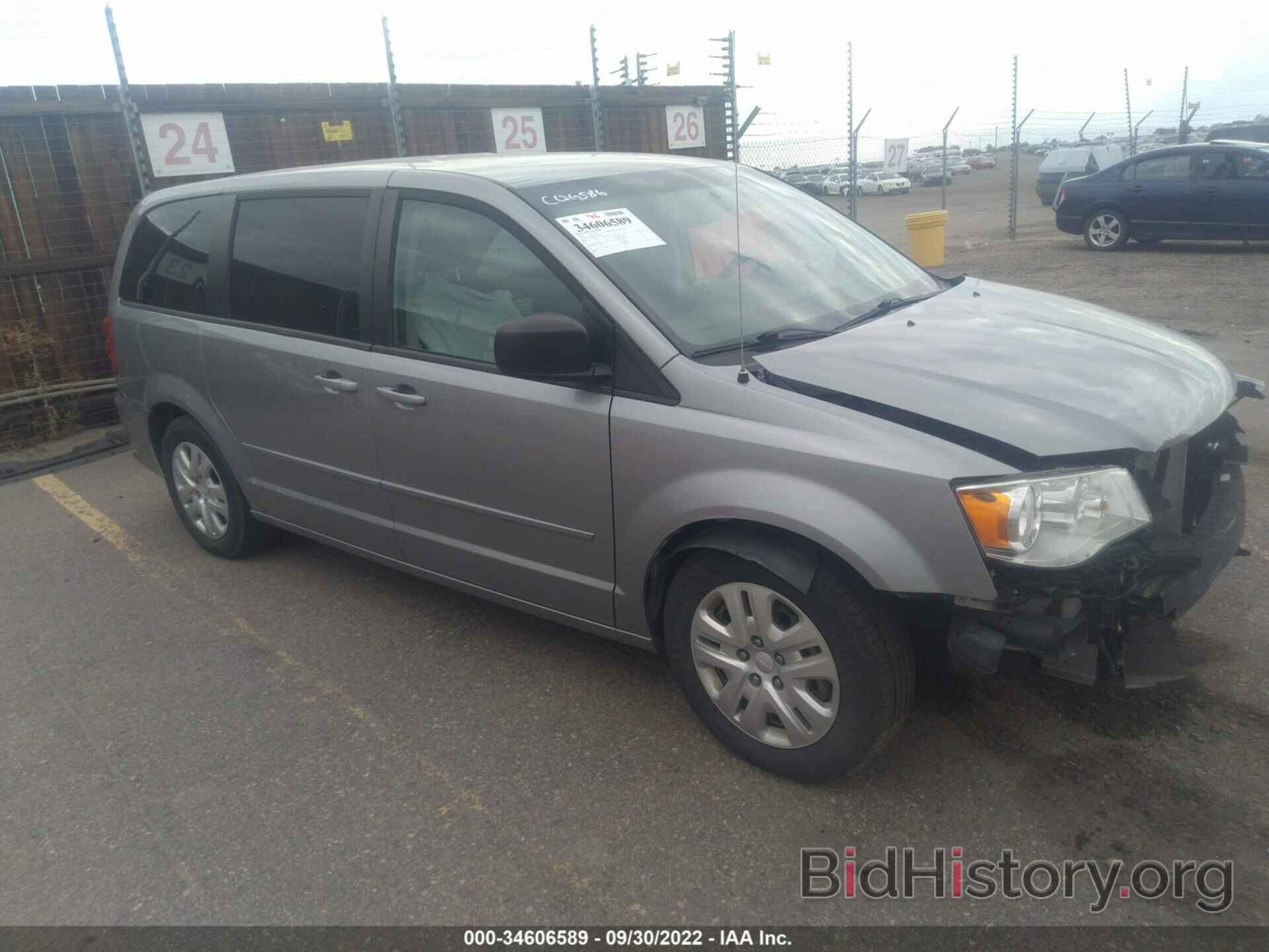 Photo 2C4RDGBG9GR347616 - DODGE GRAND CARAVAN 2016