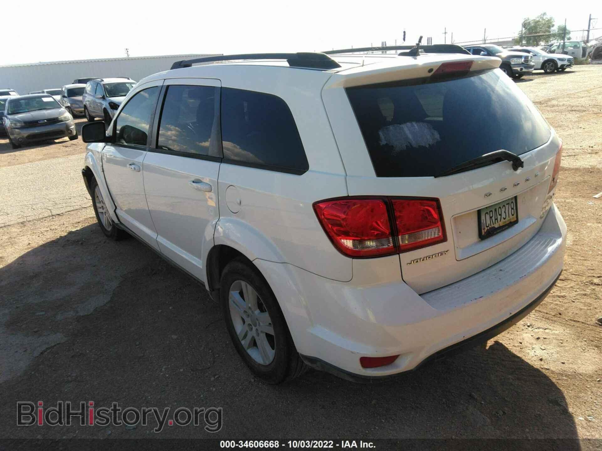 2012 DODGE JOURNEY - VIN: 3C4PDCBB9CT331542 - Фото 3