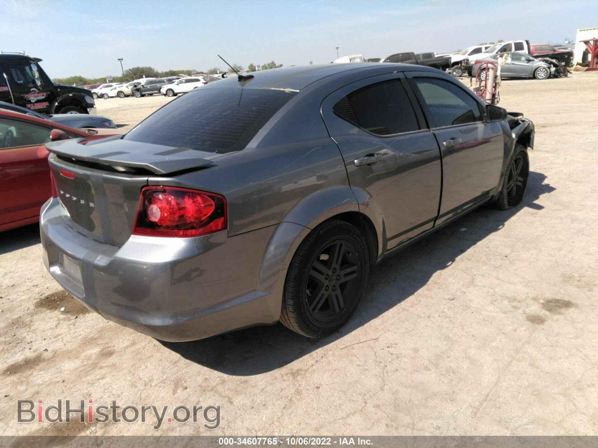 2013 DODGE AVENGER - VIN: 1C3CDZAG2DN582245 - Фото 4
