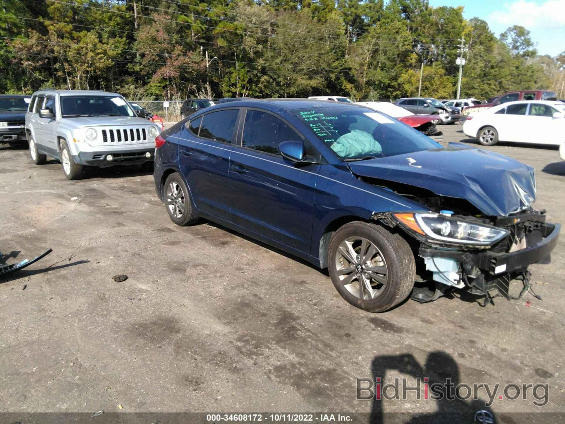 Photo 5NPD84LF8HH158375 - HYUNDAI ELANTRA 2017