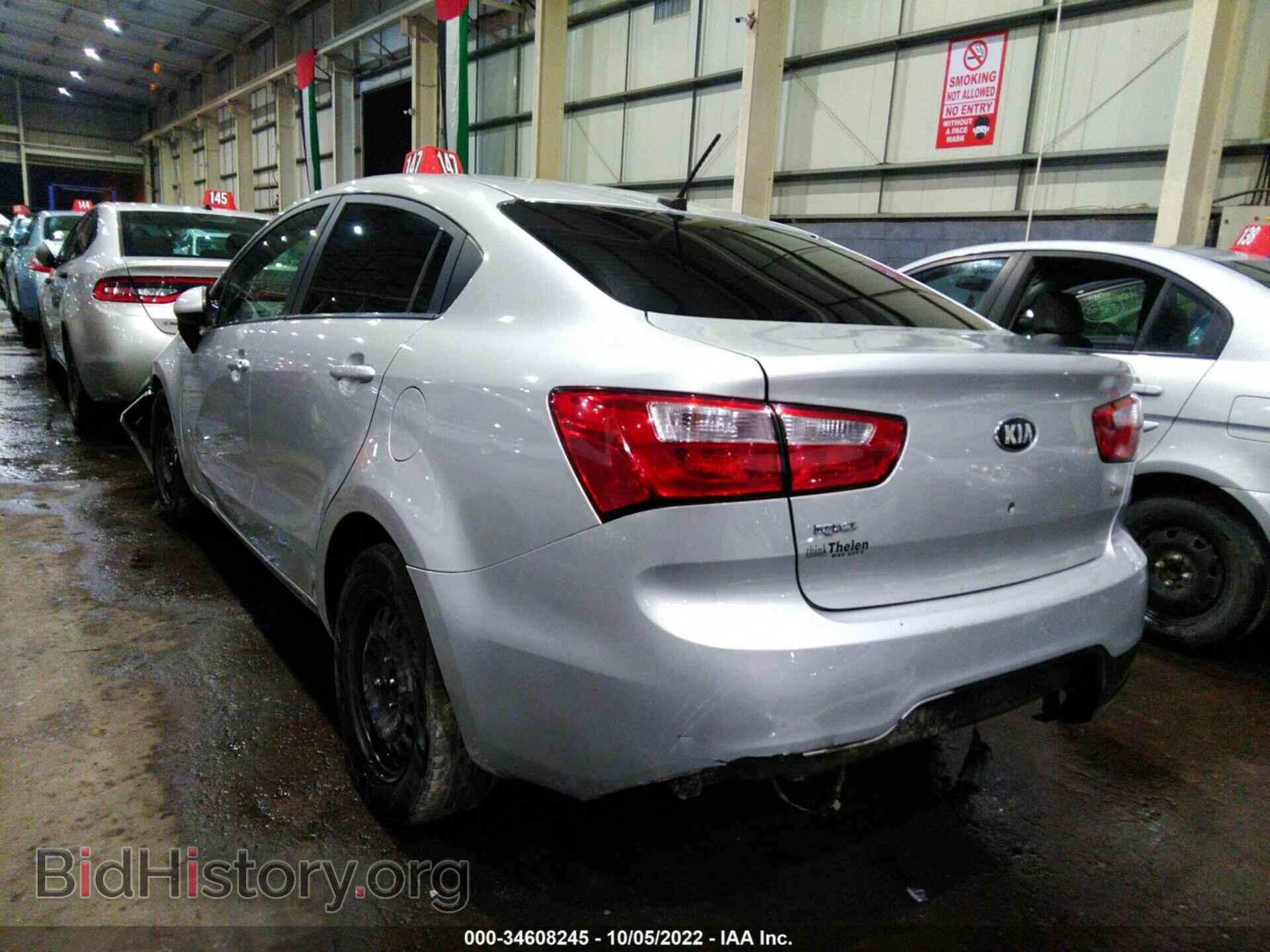 2013 KIA RIO - VIN: KNADM4A34D6239007 - Фото 3