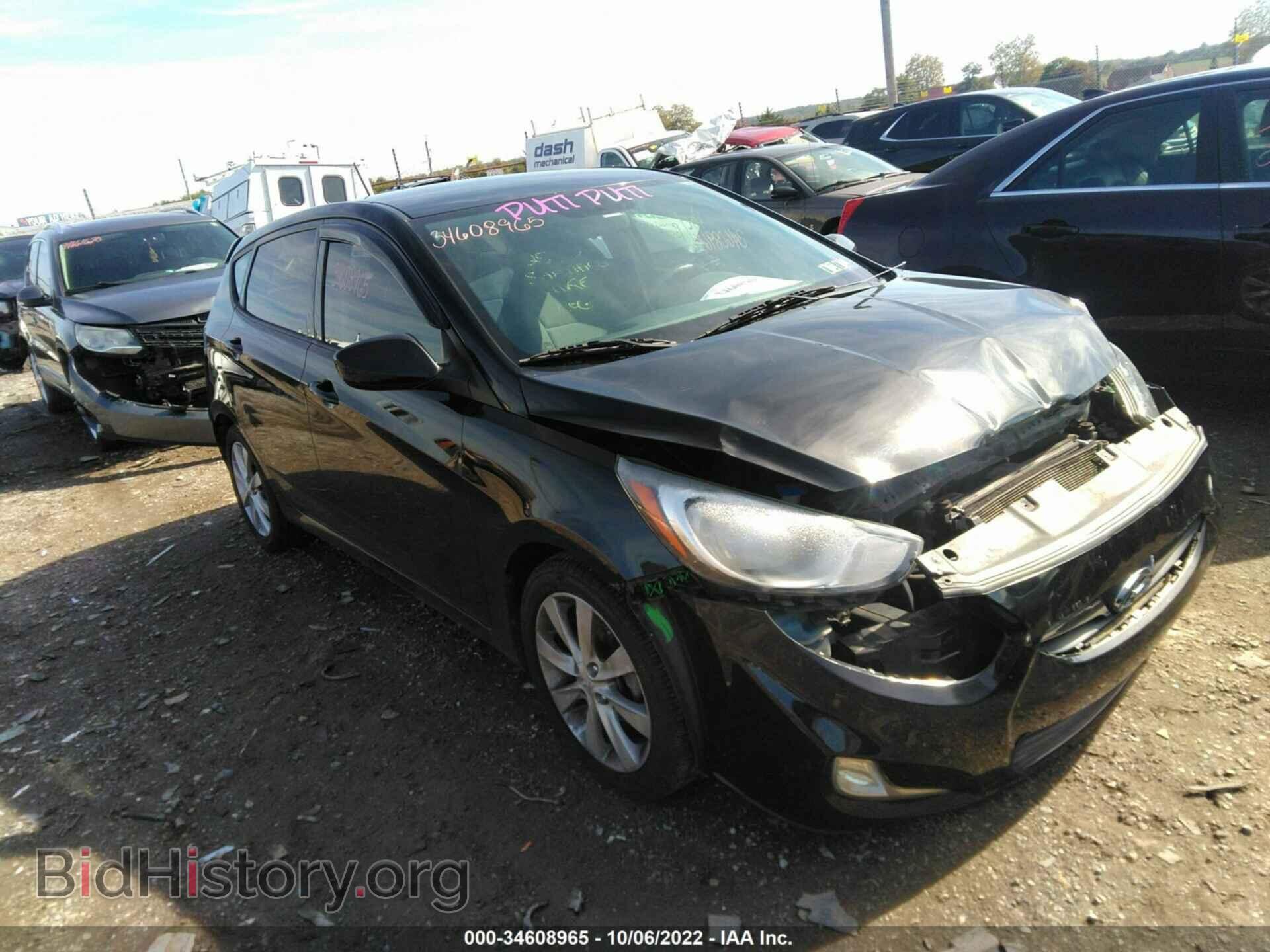Фотография KMHCU5AE3CU009356 - HYUNDAI ACCENT 2012