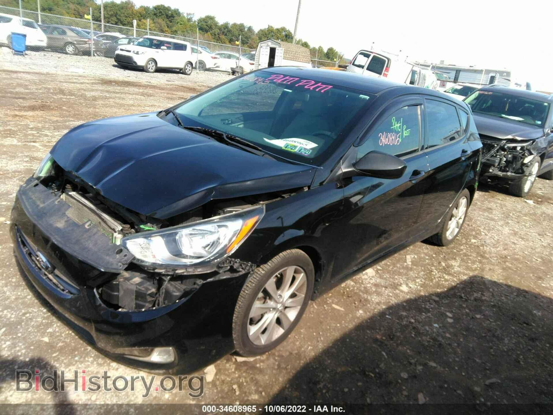 2012 HYUNDAI ACCENT - VIN: KMHCU5AE3CU009356 - Фото 2