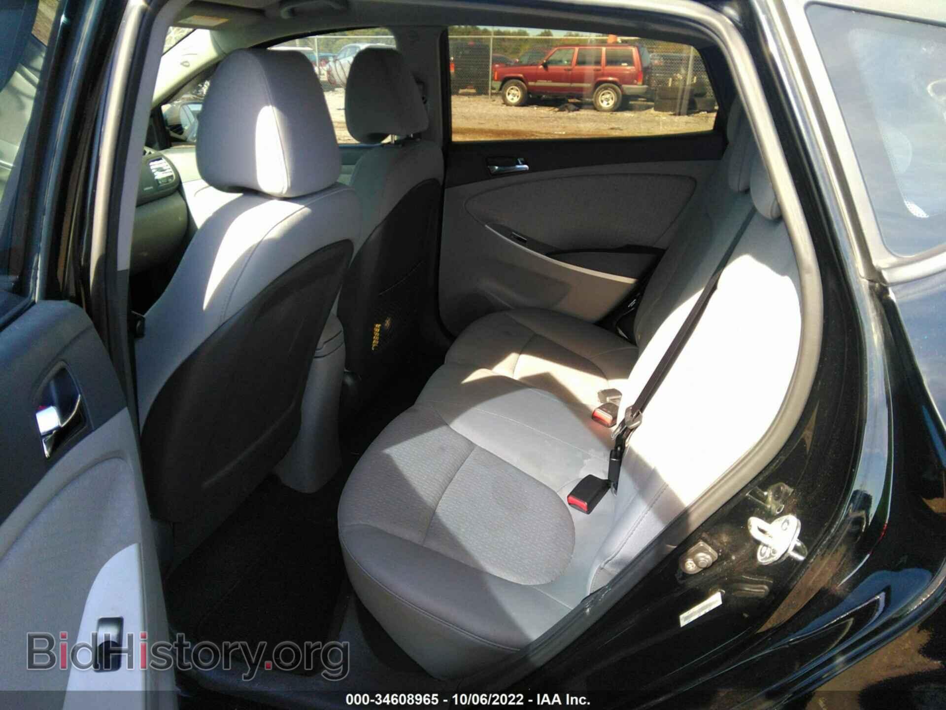 2012 HYUNDAI ACCENT - VIN: KMHCU5AE3CU009356 - Фото 8
