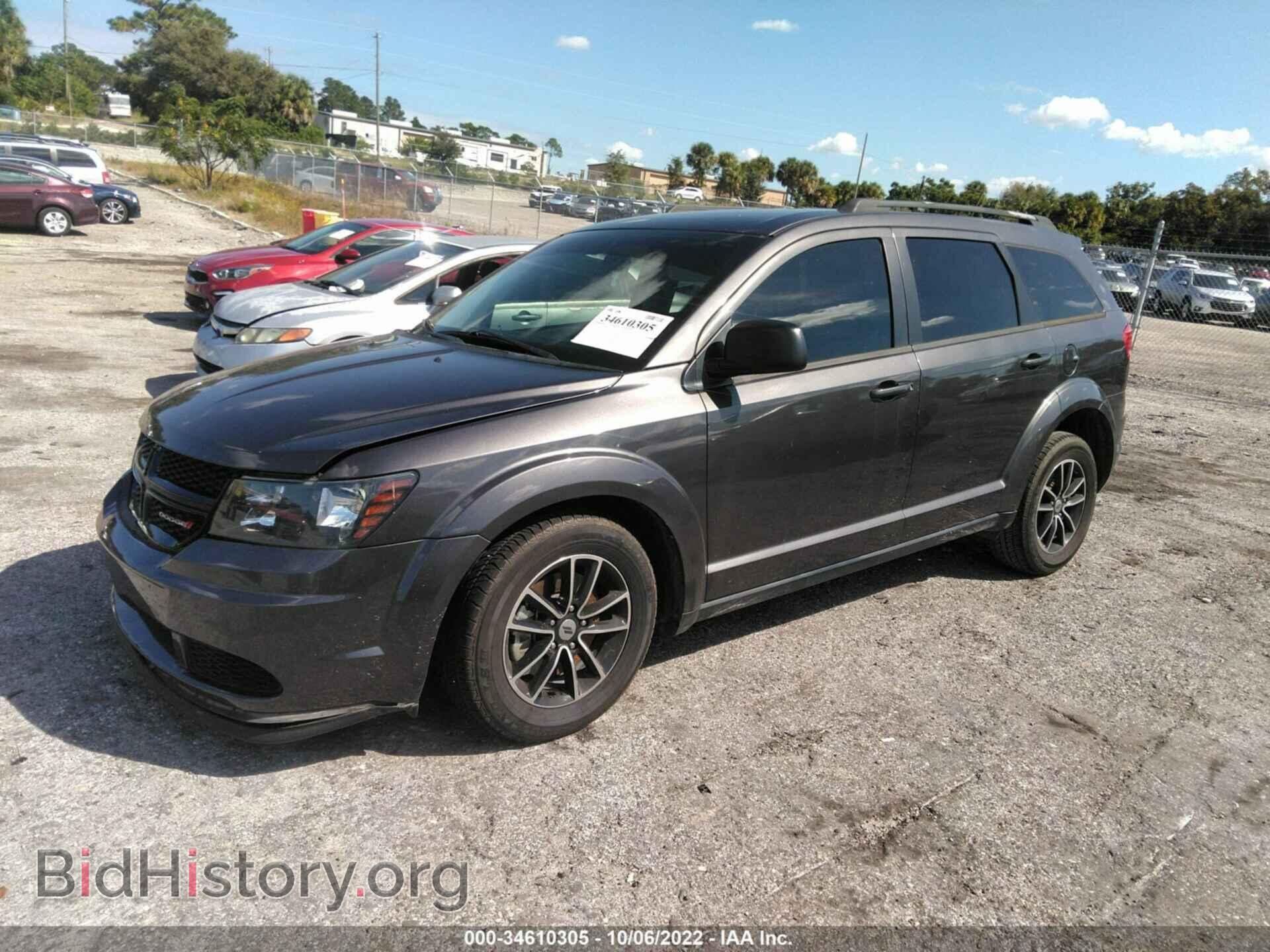 2018 DODGE JOURNEY - VIN: 3C4PDCAB9JT382067 - Фото 2